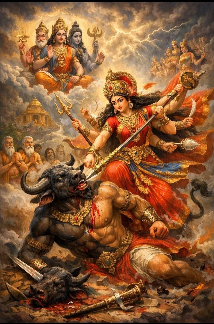 736x1116 Shiva and durga picture. Durga and shiva painting, Durga kali, 4k portrait wallpaper
