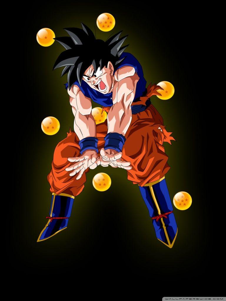 768x1024 Goku Ball ❤ 4K HD Desktop Wallpaper for 4K Ultra HD TV • Wide