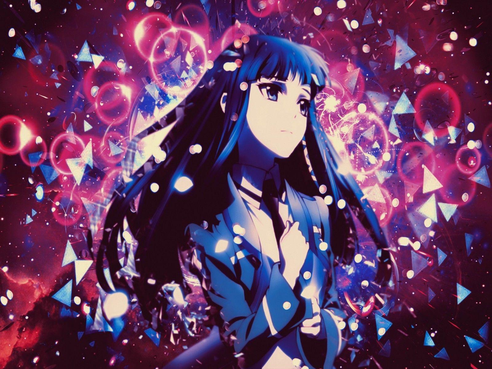 1600x1200 illustration, anime, anime girls, Mahouka Koukou no Rettousei, Shiba Miyuki, disco, stage, computer wallpaper, musical theatre, nightclub. Mocah HD Wallpaper