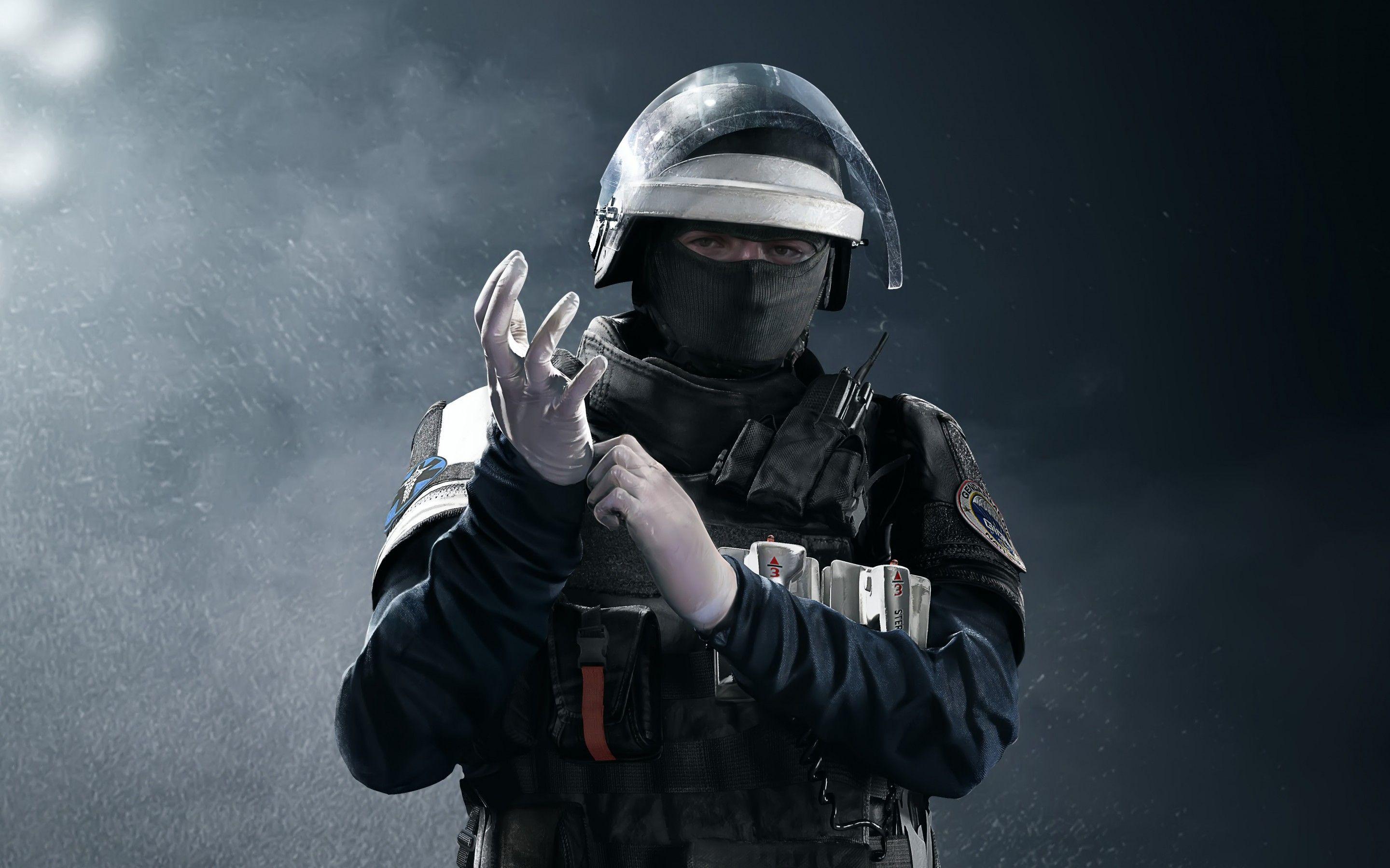 2880x1800 Wallpaper Tom Clancy's, Rainbow Six Siege, GIGN Doc, 5K, Games,. Wallpaper for iPhone, Android, Mobile and Desktop