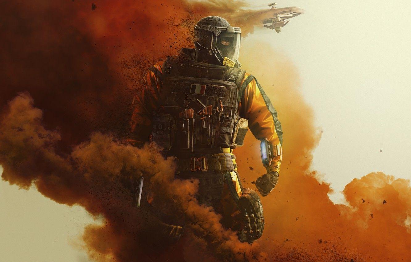1332x850 Wallpaper lion, gign, rainbow six siege, cbrn, operation chimera image for desktop, section игры