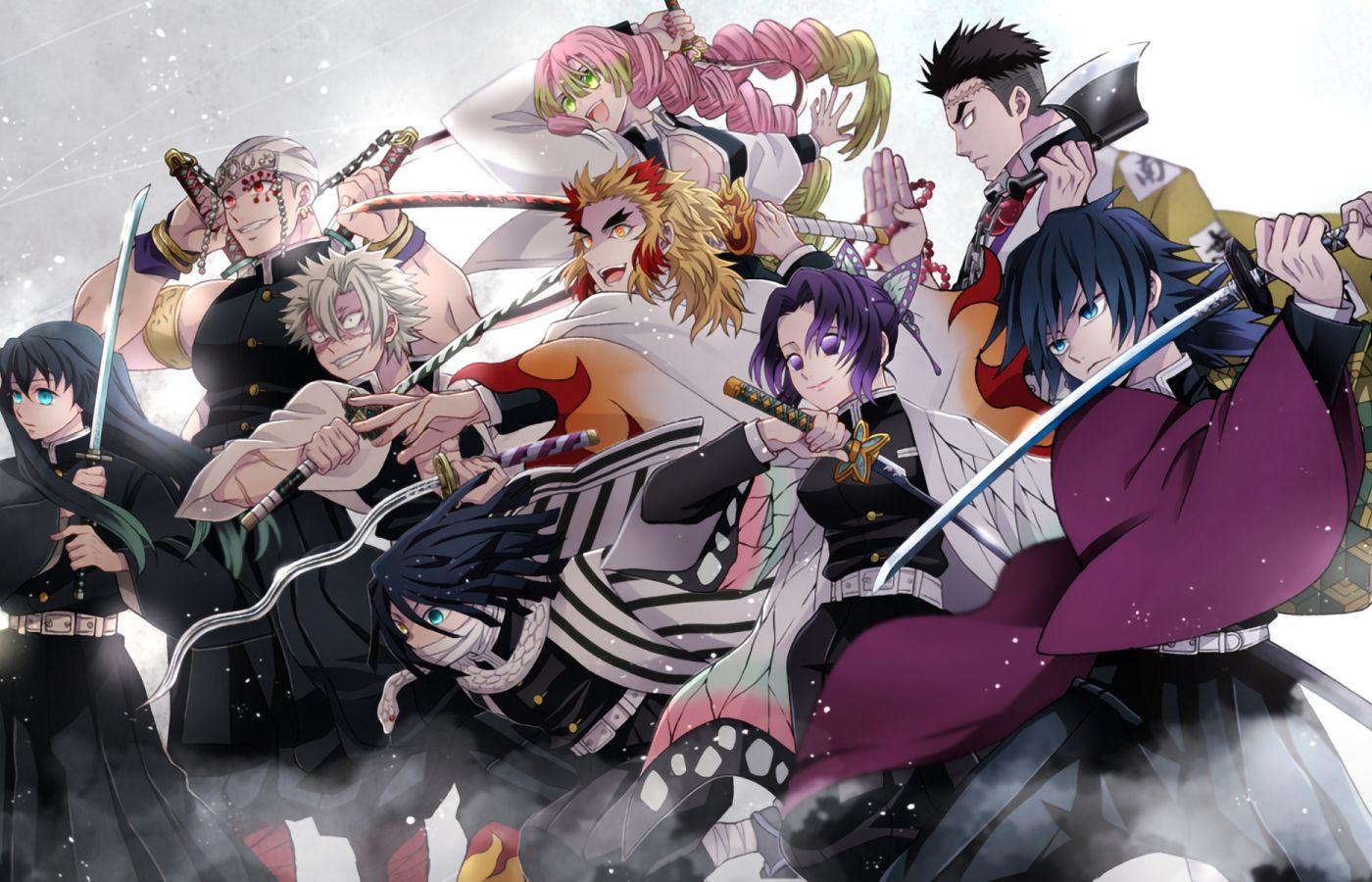 1400x900 Demon Slayer Kimetsu no Yaiba Team 1400x900 Resolution Wallpaper, HD Anime 4K Wallpaper, Image, Photo and Background