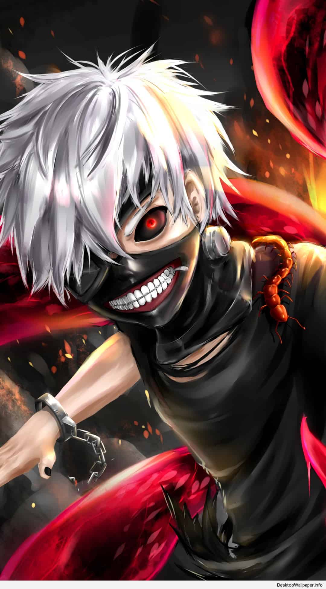 1080x1948 Anime HD Tokyo Ghoul Wallpaper