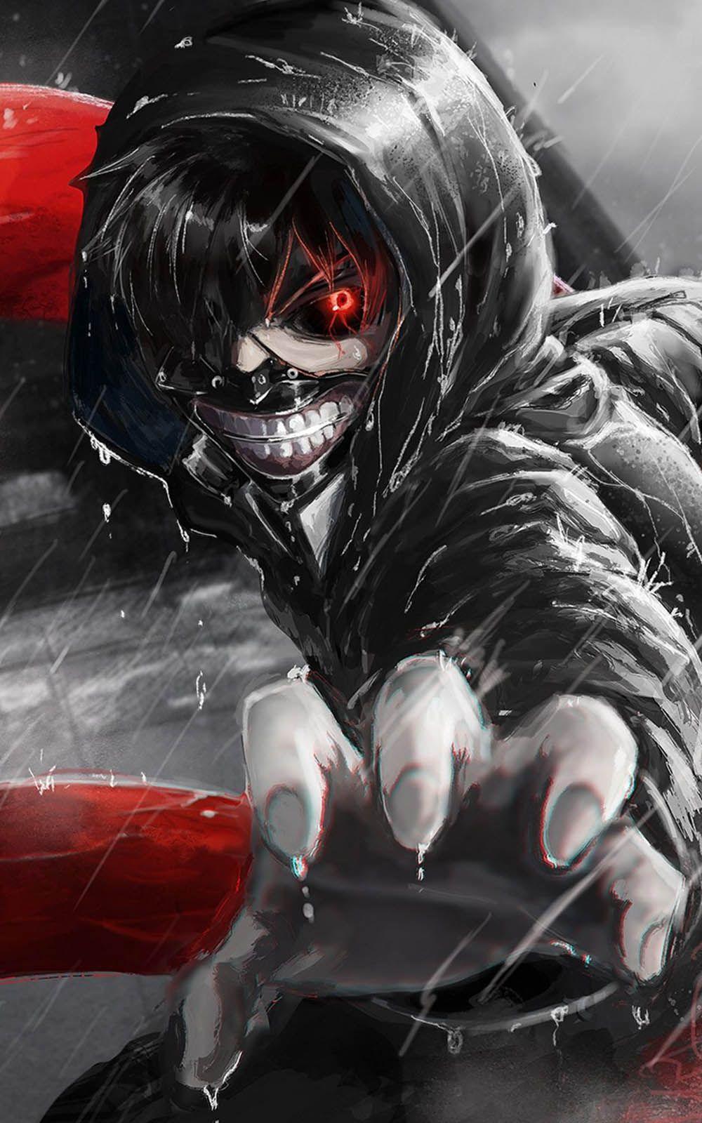 1000x1600 Angry Tokyo Ghoul 4K Ultra HD Mobile Wallpaper