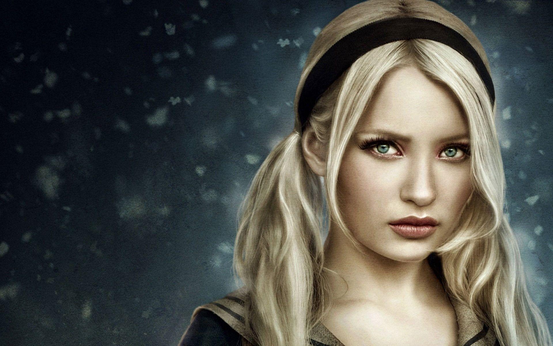 1920x1200 Emily Browning Sucker Punch Wallpaper