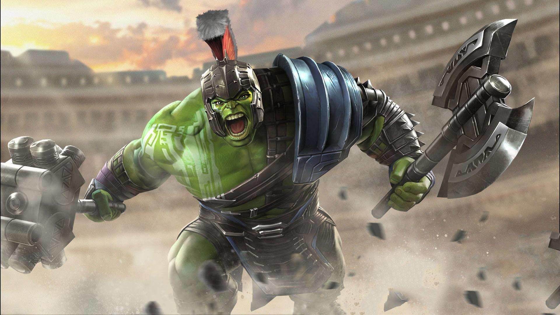 1920x1080 Hulk Thor Ragnarok Contest Of Champions 1440P Resolution HD 4k Wallpaper, Image, Background, Photo and Picture