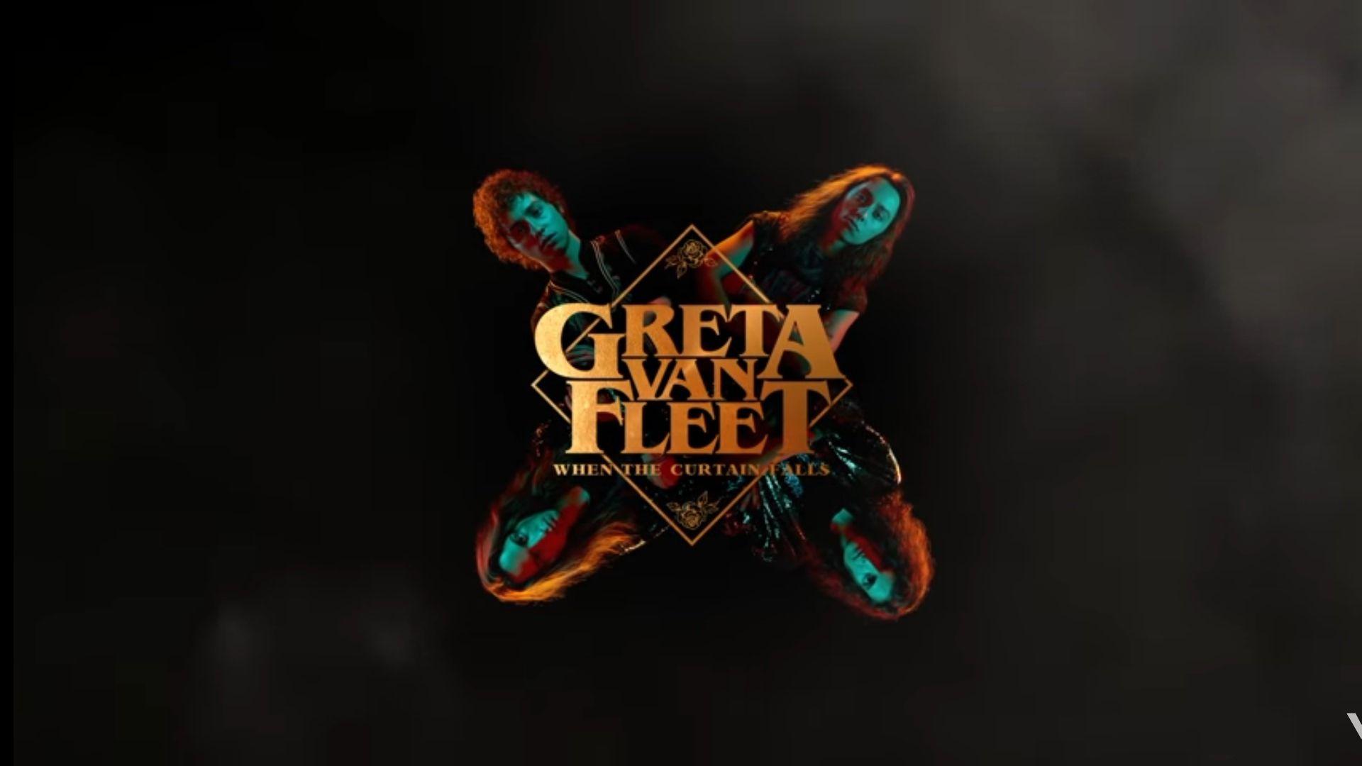 1920x1080 The visuals in the new Greta Van Fleet music video When The Curtains Fall look like they were inspired by the recent Gorillaz visualizers