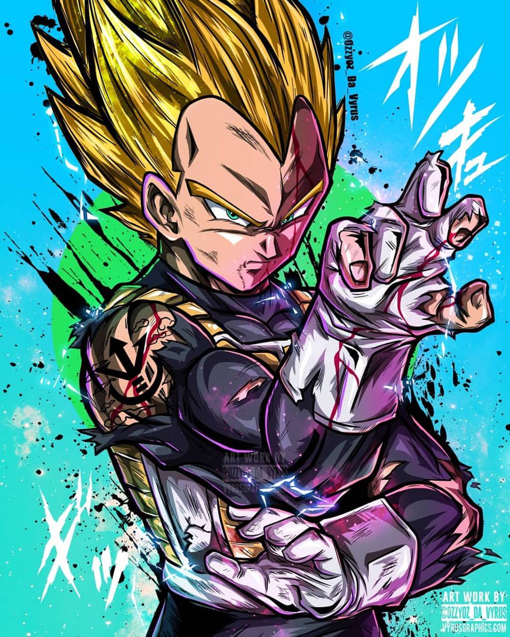 Supreme Vegeta Wallpapers Top Free Supreme Vegeta Backgrounds Wallpaperaccess