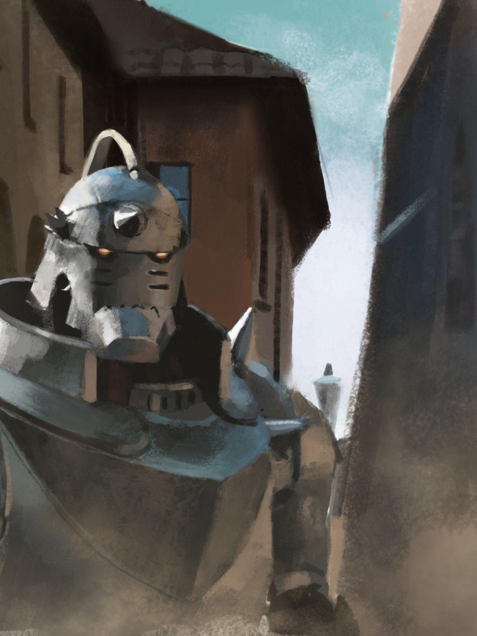 1536x2048 Download 1536x2048 Alphonse Elric, Fullmetal Alchemist Wallpaper for Apple iPad Mini, Apple IPad 4