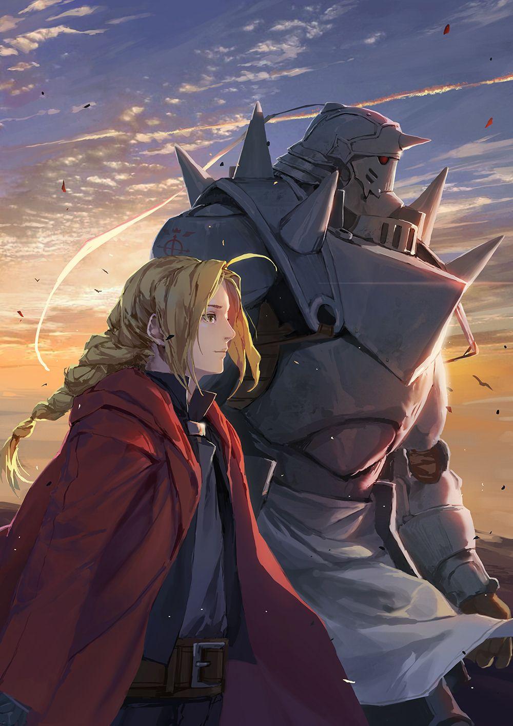 1000x1415 Edward and Alphonse Elric