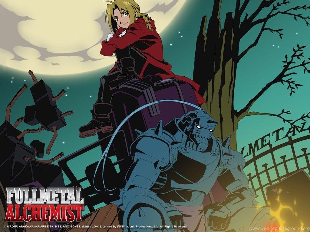 1024x768 Elric Alphonse Elric Edward Fullmetal Alchemist Wallpaper. Desktop Background