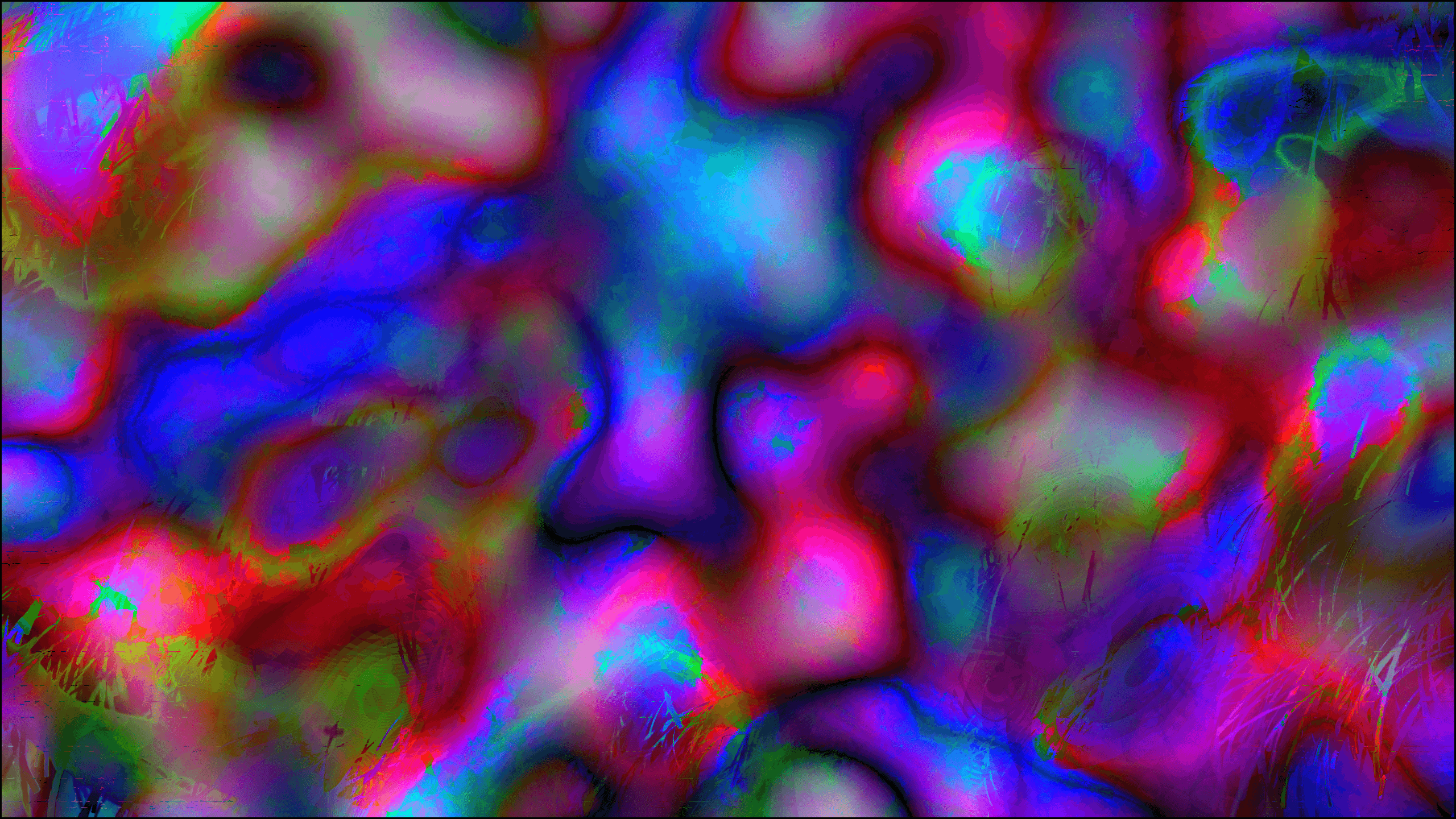 2560x1440 abstract, #trippy, #LSD, #melting, #bright, #colorful. Wallpaper No