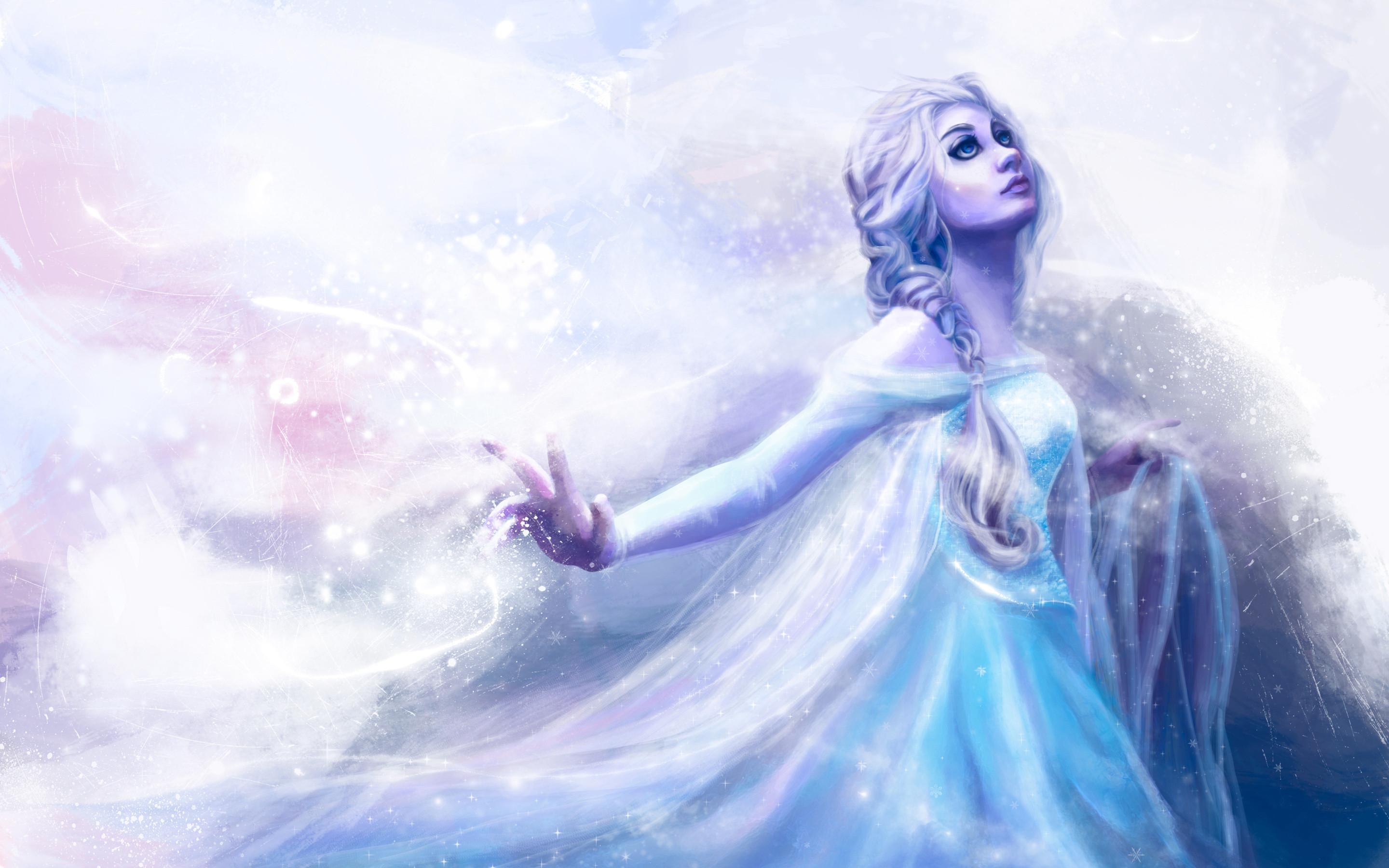 2880x1800 Snow Queen Elsa Artwork Wallpaper and Free