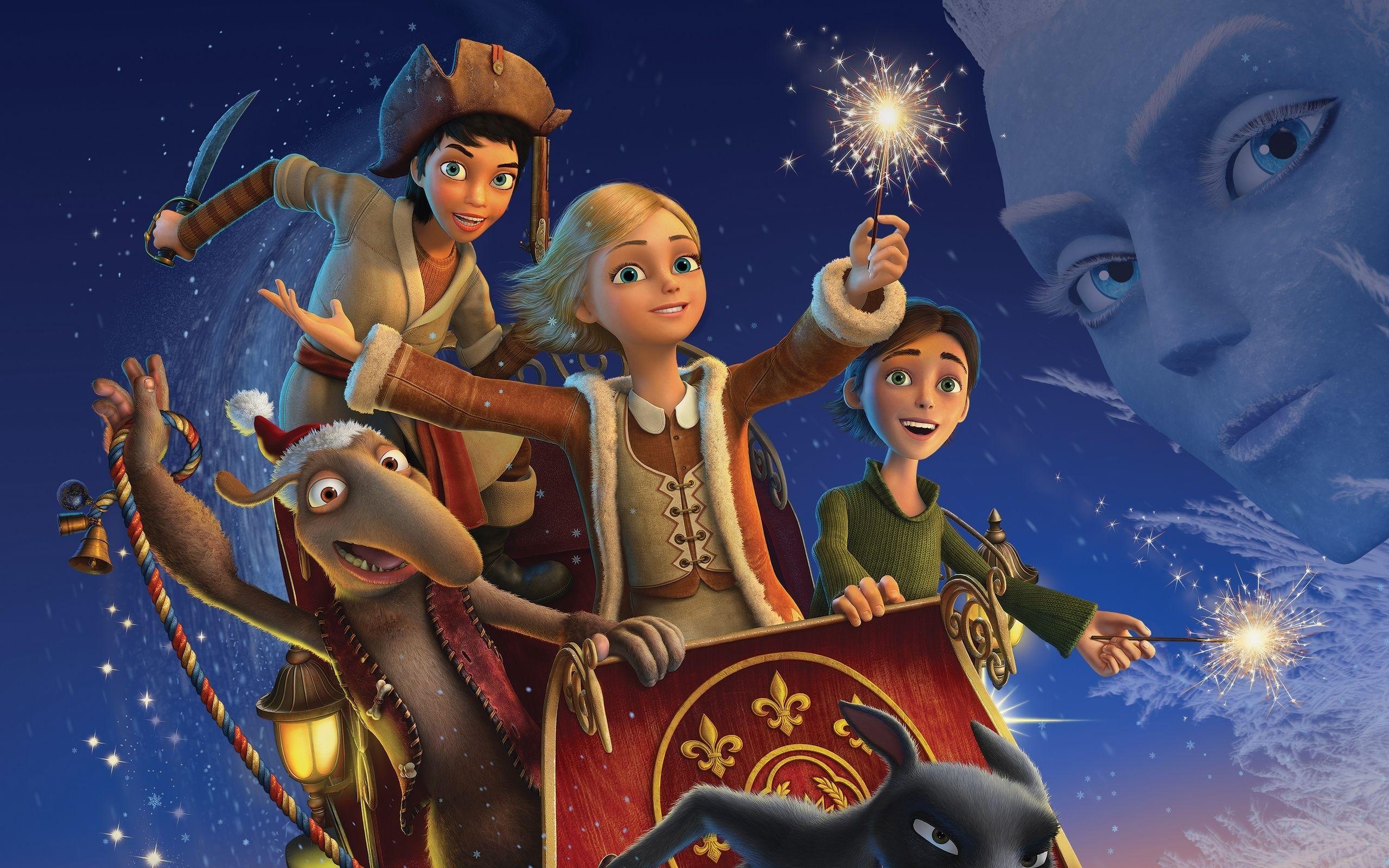 2560x1600 Wallpaper The Snow Queen 2012 Little girls Boys child 2560x1600