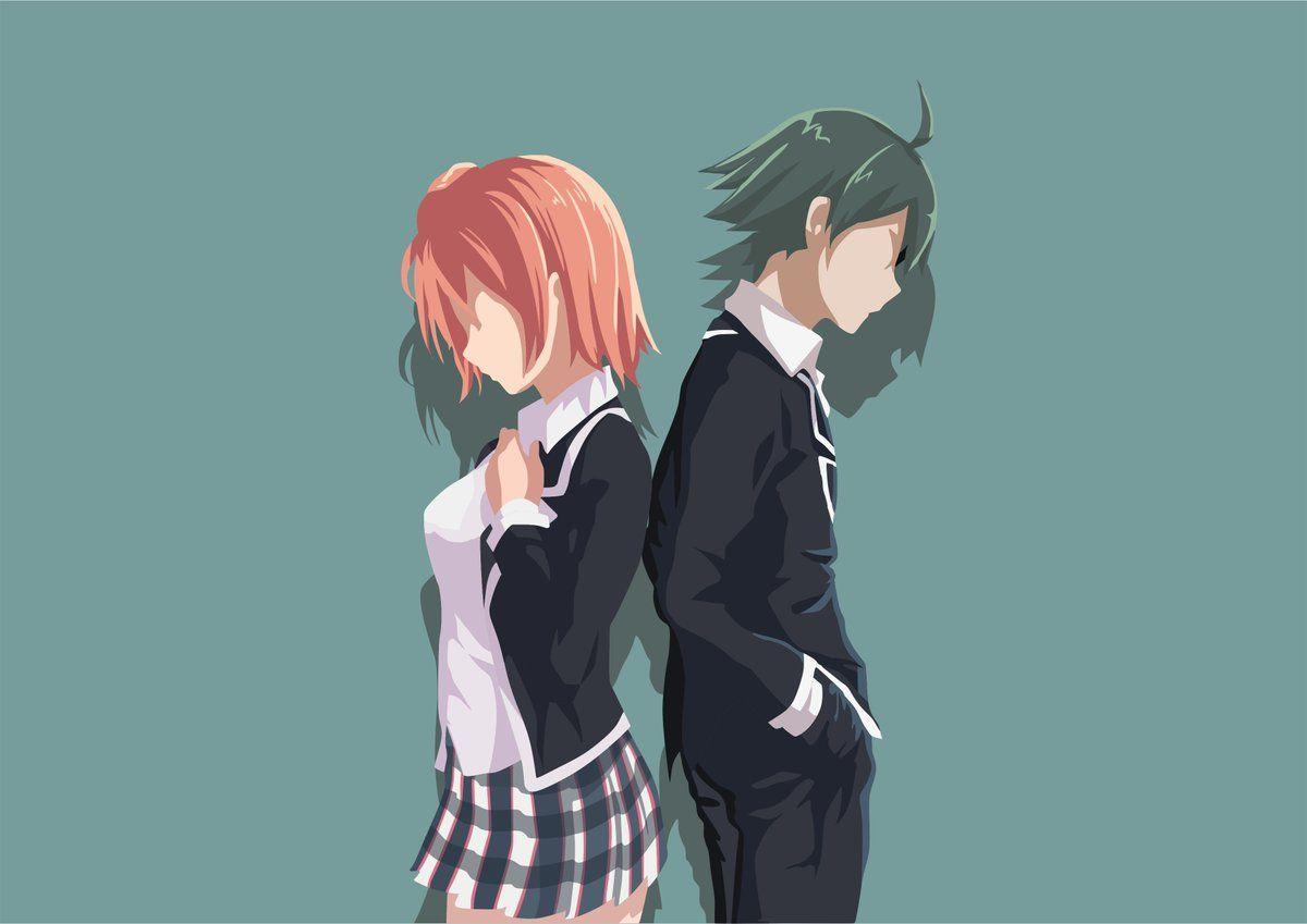 1200x849 RandomBoard - #wallpaper #Yahari Ore no Seishun Love Comedy wa Machigatteiru, #Yuigahama Yui, #Hikigaya Hachiman, #anime girls