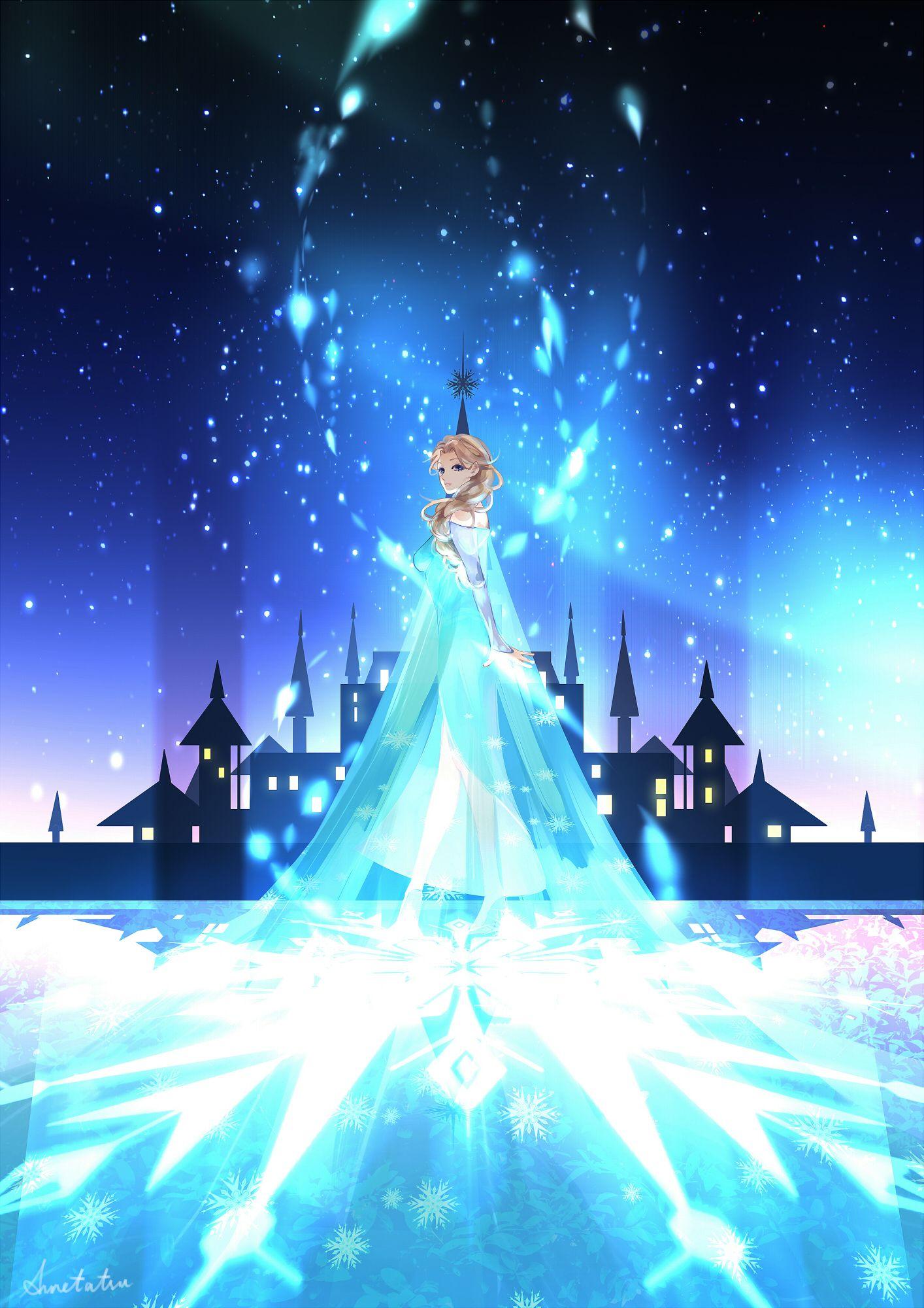 1414x2000 Elsa the Snow Queen, Mobile Wallpaper Anime Image Board