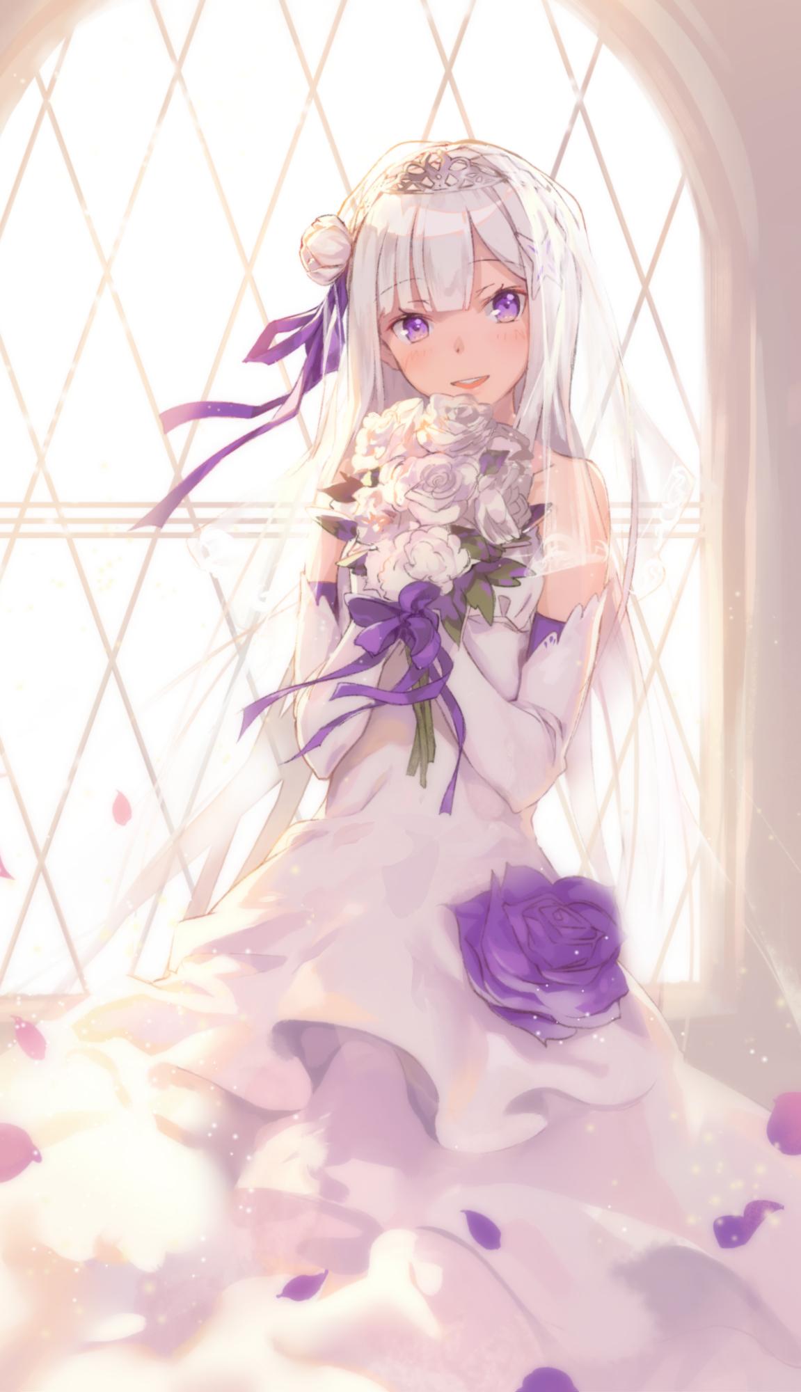 Re Zero Emilia Wallpapers Top Free Re Zero Emilia Backgrounds Wallpaperaccess