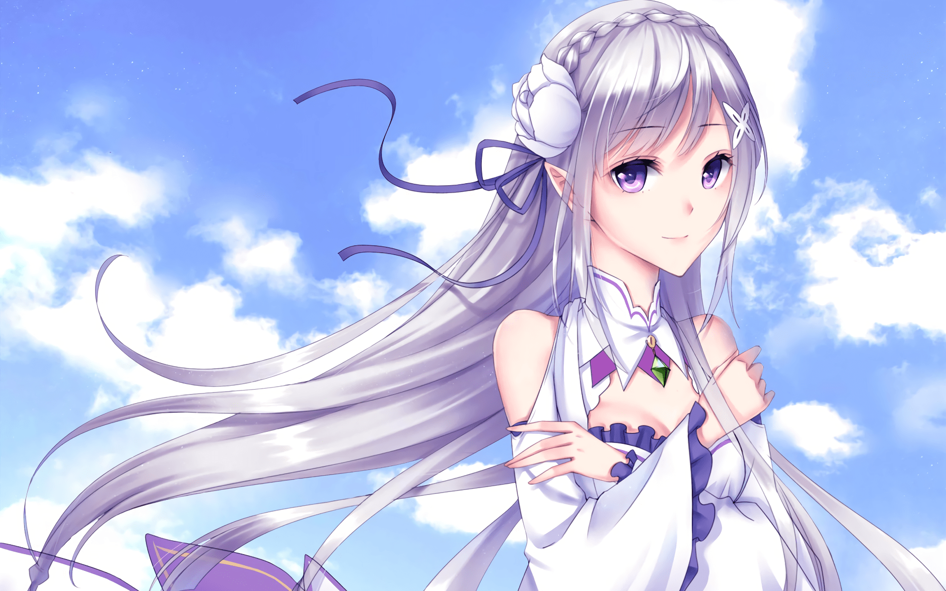 Re Zero Emilia Wallpapers Top Free Re Zero Emilia Backgrounds WallpaperAccess