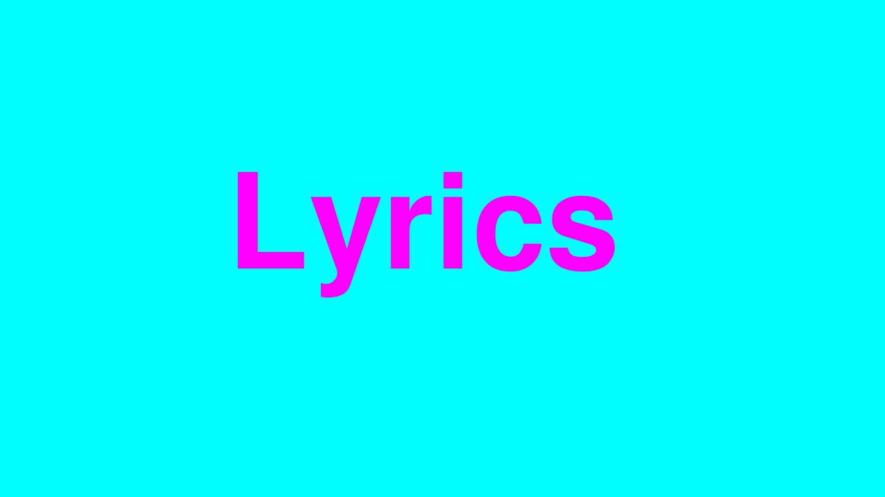 1280x720 Rihanna It Better (KAYTRANADA Edition) Lyrics