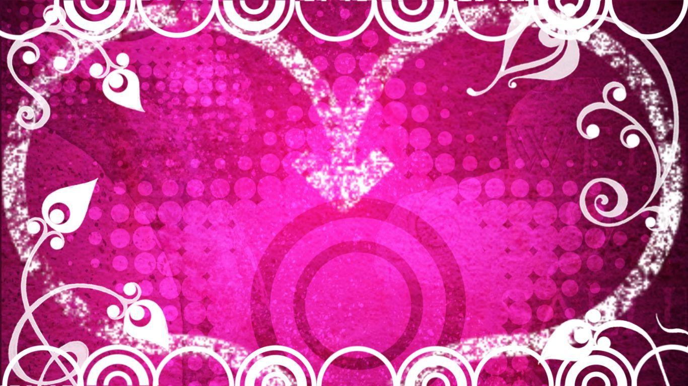 1366x768 Girly girl background