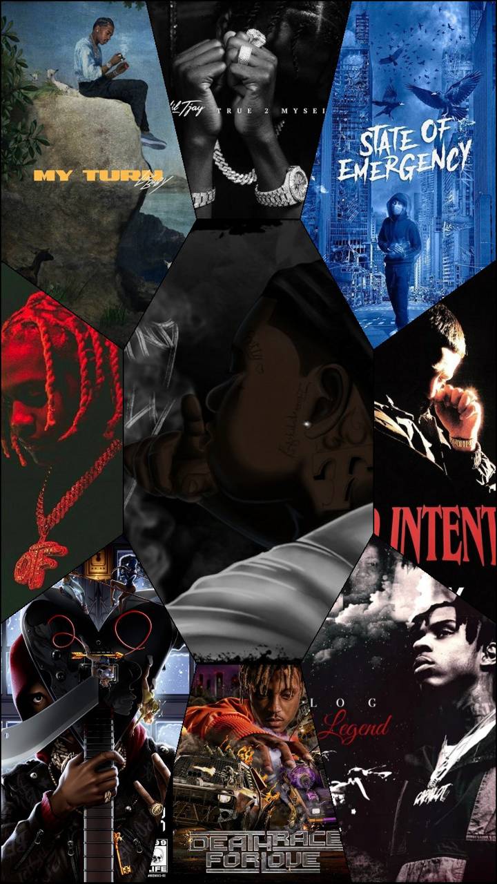 720x1280 Rapper cover collage wallpaper by .