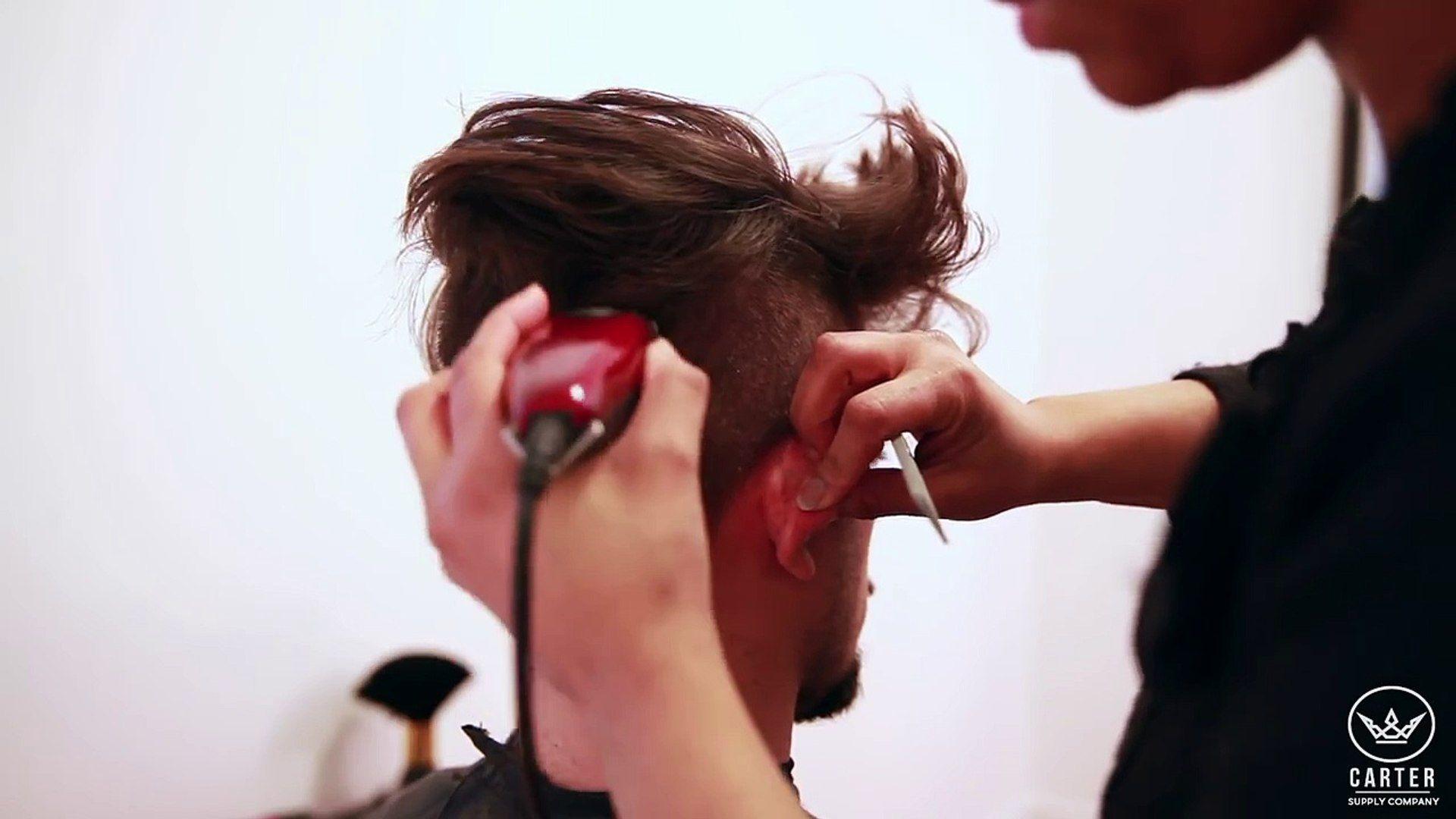 1920x1080 Toni Mahfud Hairstyle Tutorial. Long Top Undercut