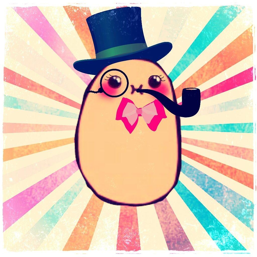 1024x1024 Mashed Potato Wallpaper. Sweet Potato Wallpaper, Kawaii Potato Wallpaper and Kawaii Potato Background