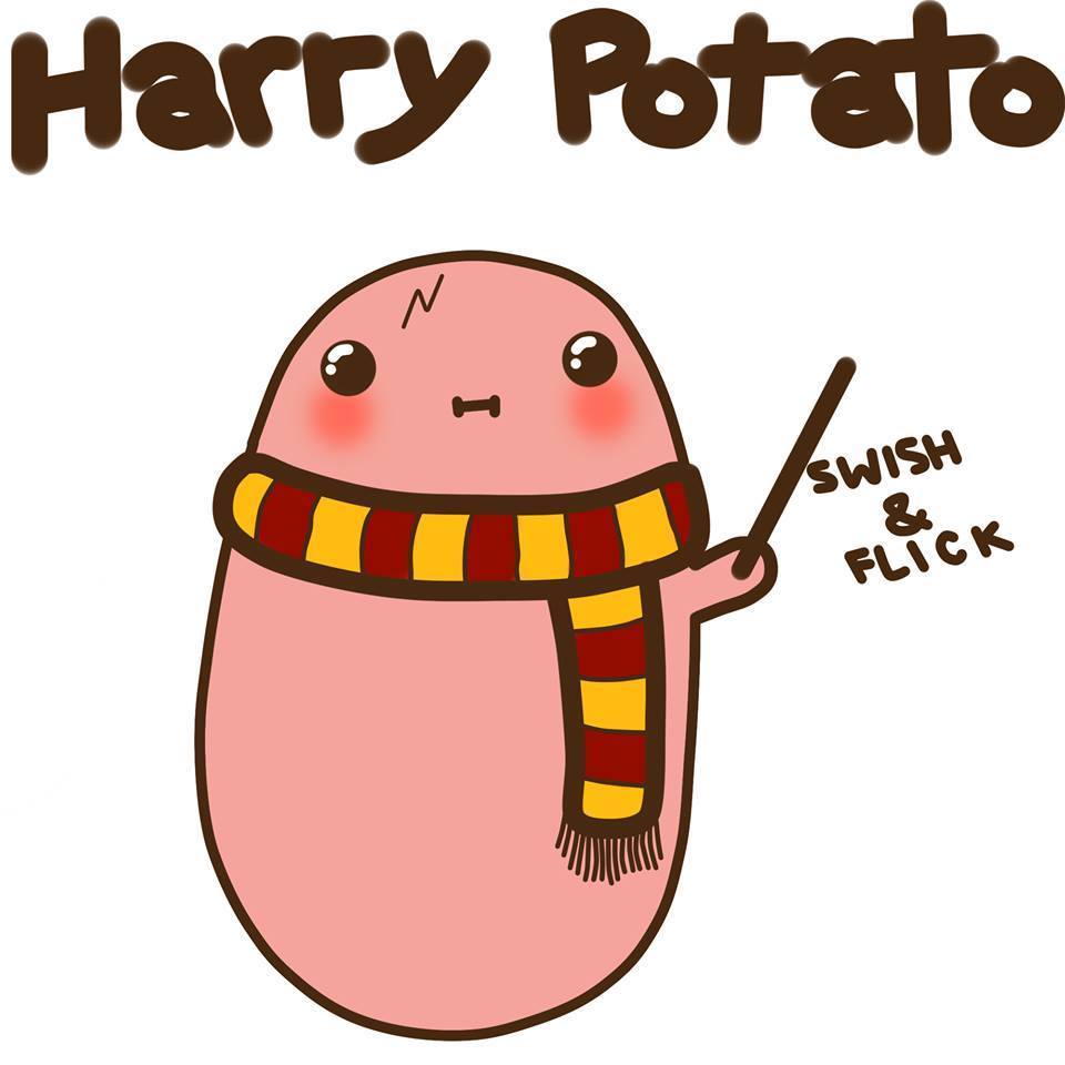 960x960 Cute Potatoes Wallpaper