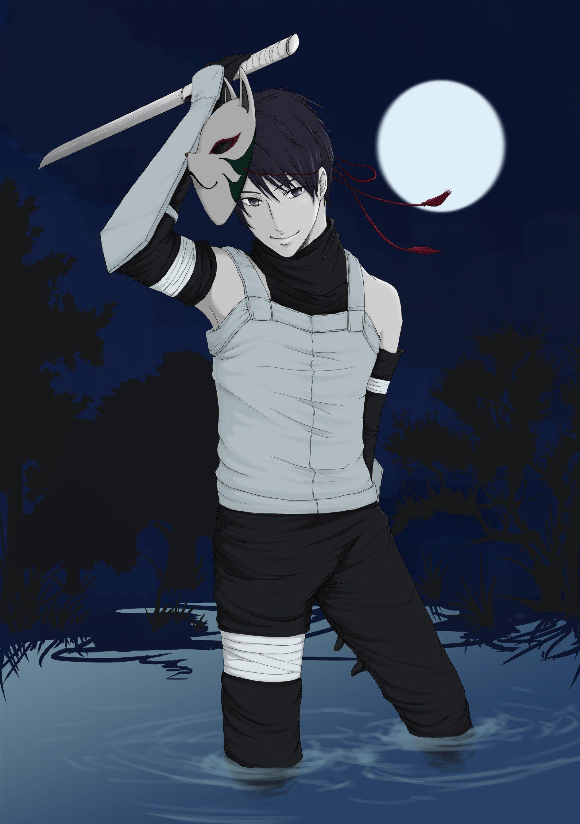 1890x2685 Anbu Aesthetic Wallpaper