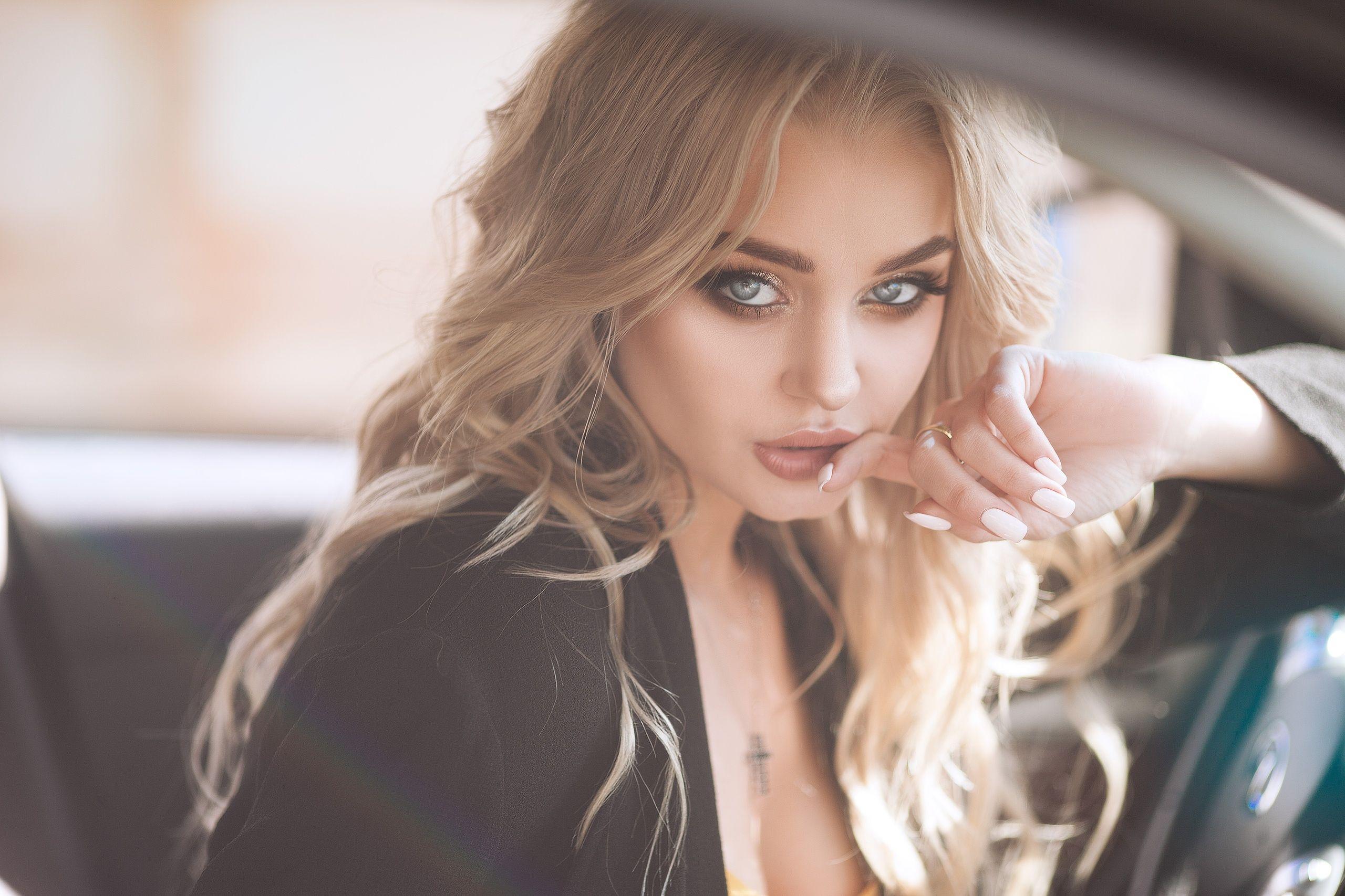 2560x1707 Blue Eyes, Girl, Model, Blonde, Woman wallpaper. Mocah.org HD Desktop Wallpaper