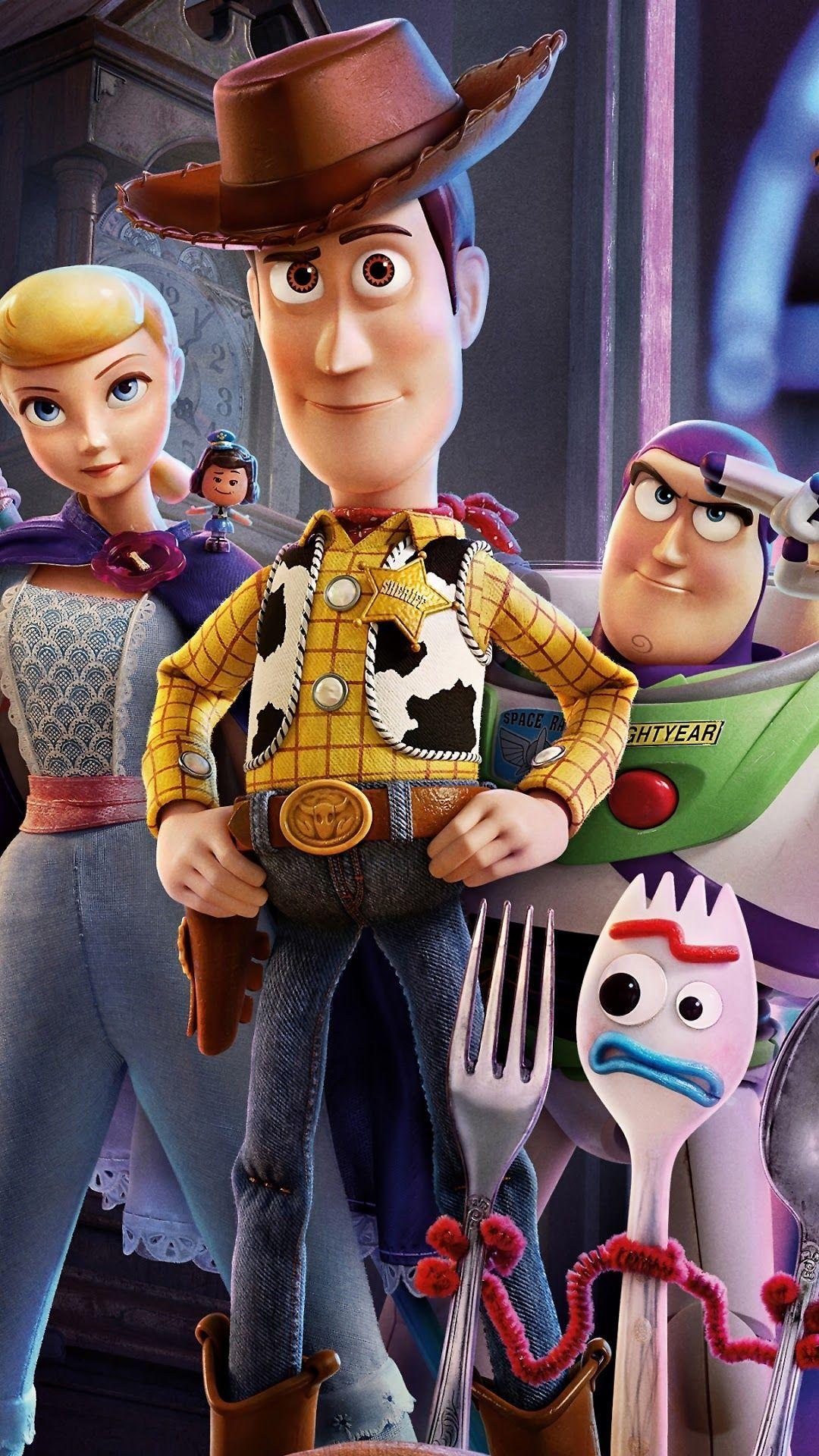 1080x1920 Toy Story Characters, Woody, Buzz Lightyear, Bo Peep phone HD Wallpaper, Image, Background, Photo and Picture. Mocah.org HD Wallpaper