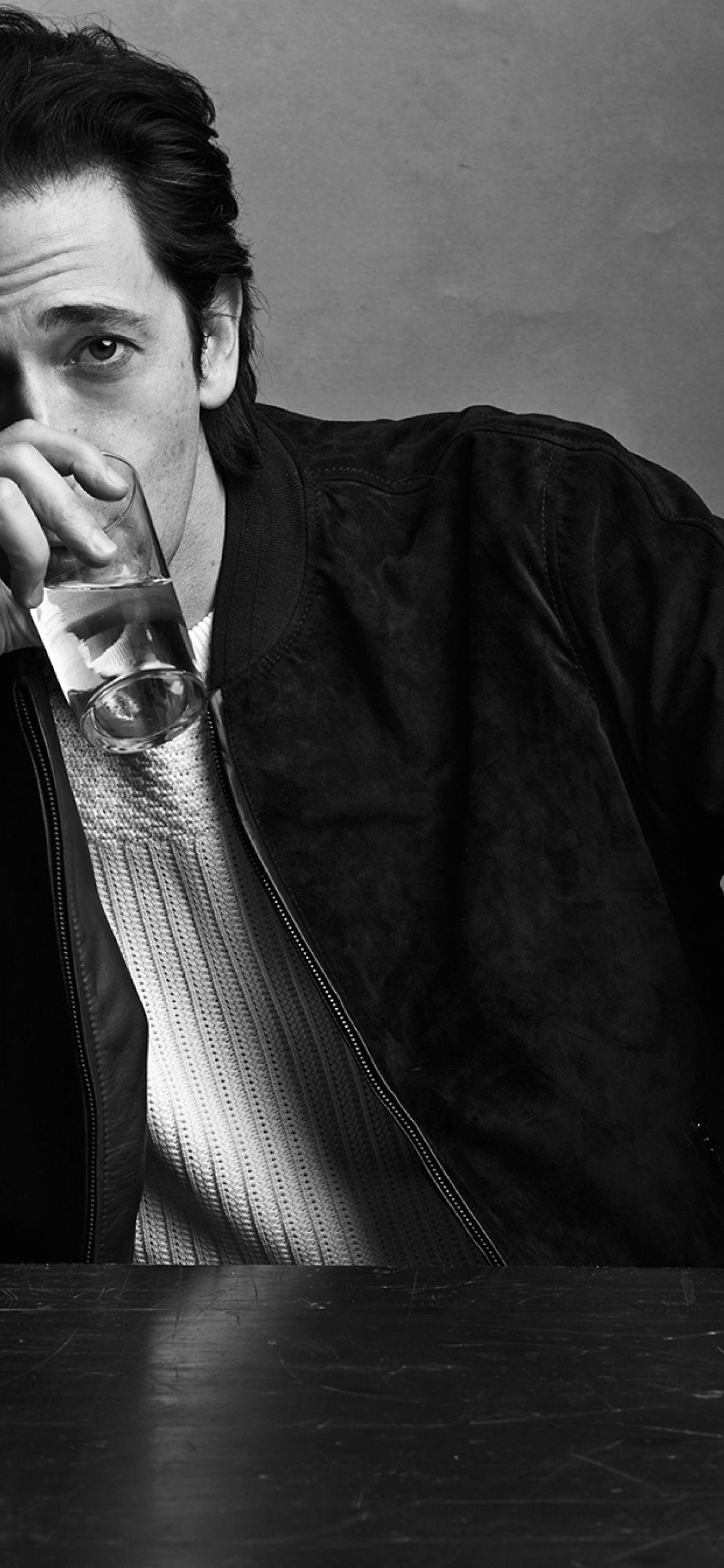 1125x2436 adrien brody, glass, face iPhone XS, iPhone iPhone X Wallpaper, HD Man 4K Wallpaper, Image, Photo and Background