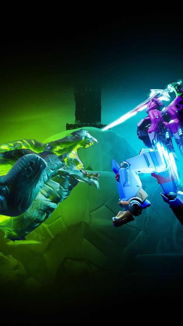 720x1280 Fortnite Robot Wallpaper