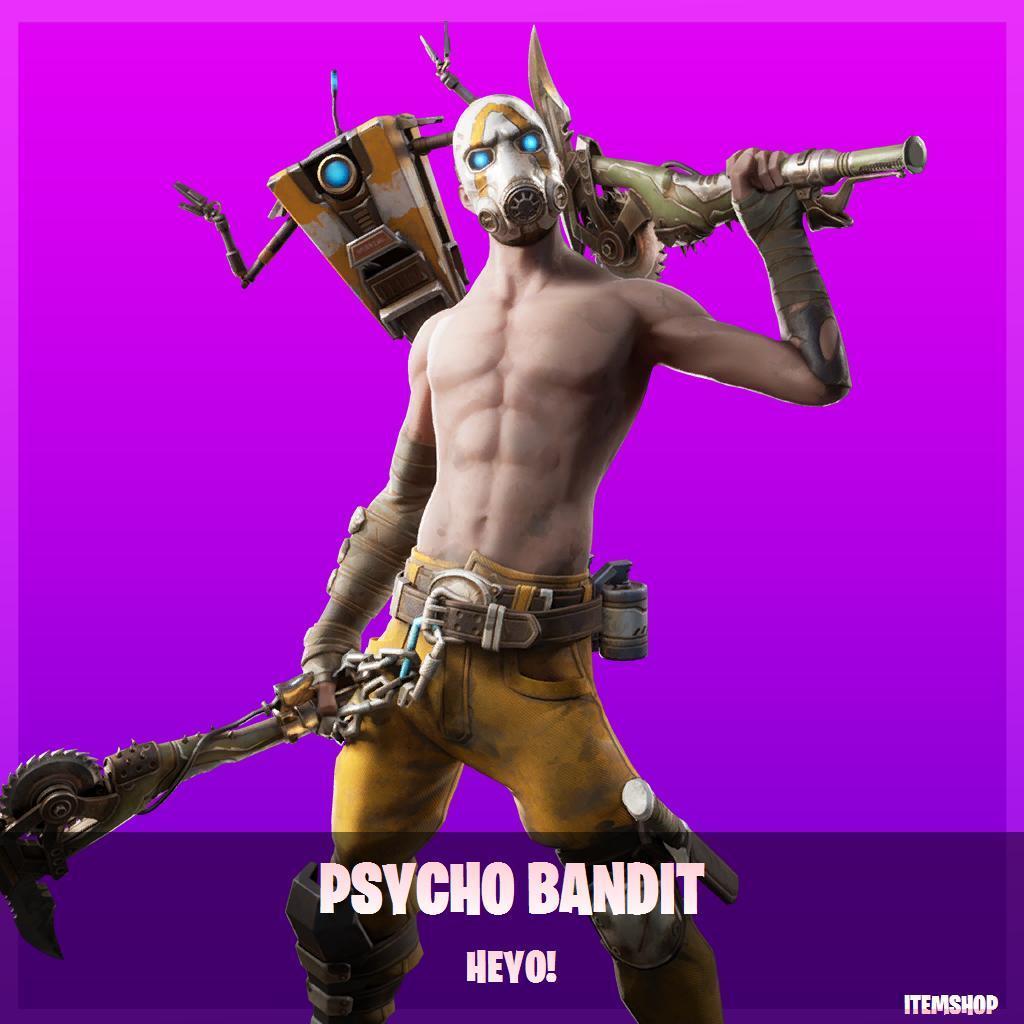 1024x1024 Psycho Bandit Fortnite Wallpaper