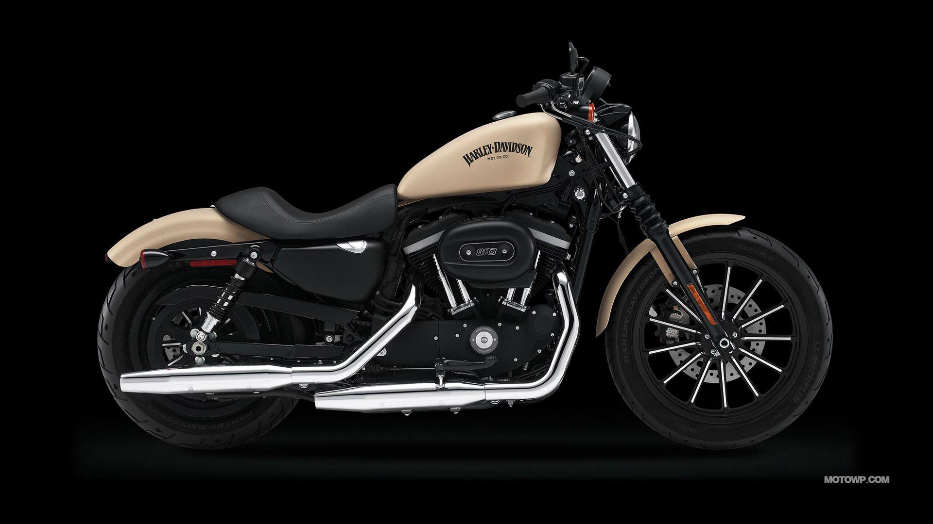 1920x1080 Motorcycles Desktop Wallpaper Harley Davidson Sportster 883N Iron