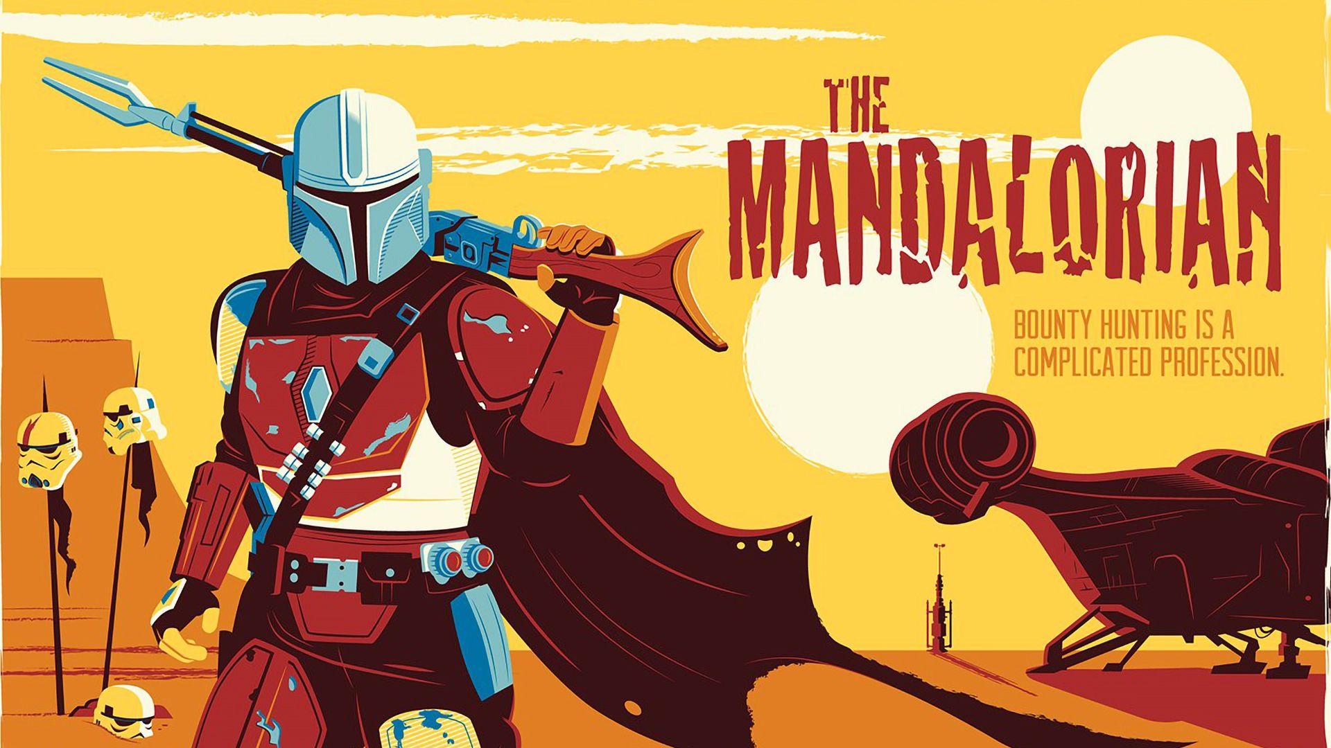 1920x1080 The Mandalorian Disney 1080P Laptop Full HD Wallpaper, HD TV Series 4K Wallpaper, Image, Photo and Background