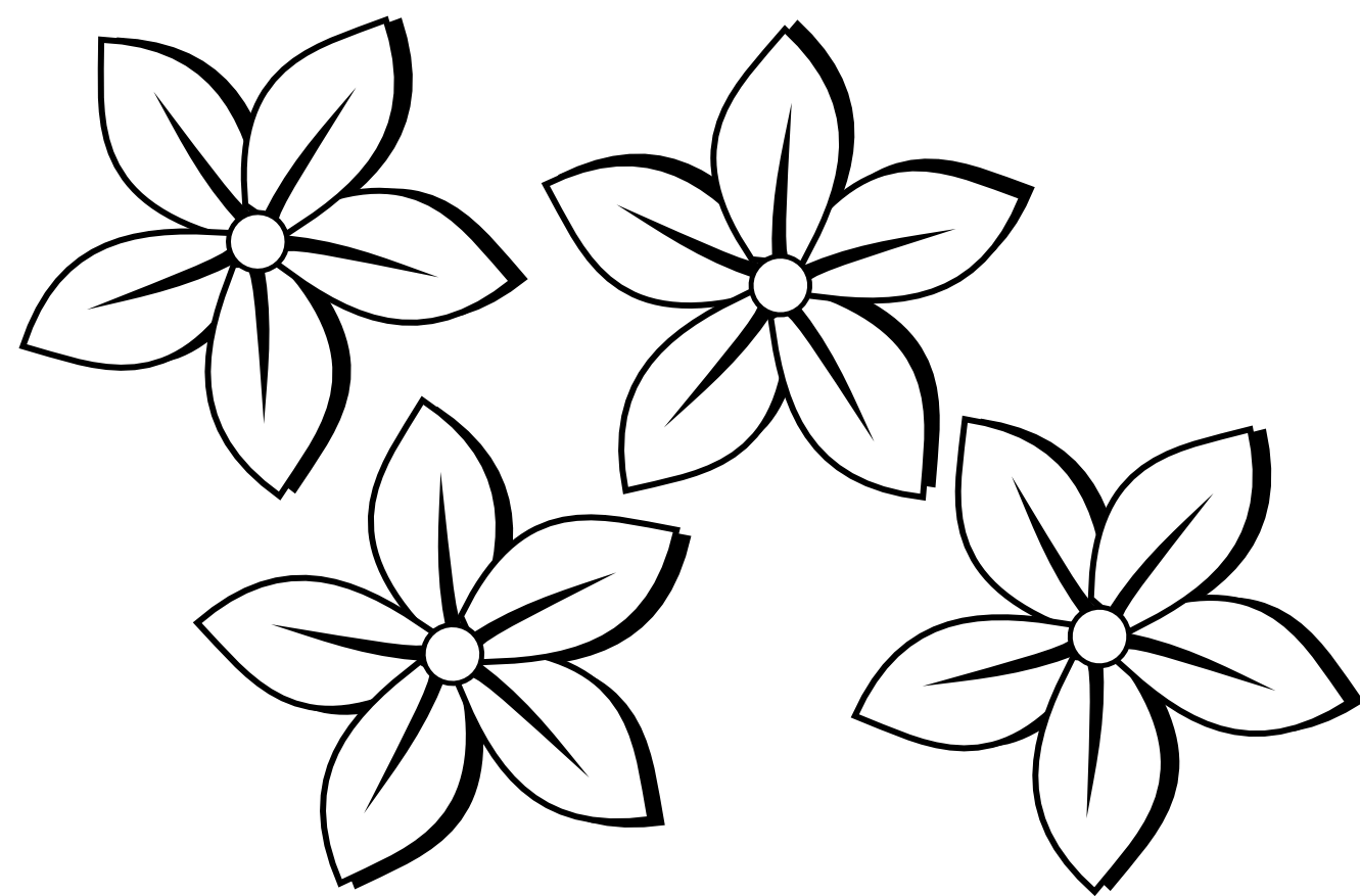 1331x877 Free Picture Of Flower Drawings, Download Free Clip Art, Free Clip Art on Clipart Library