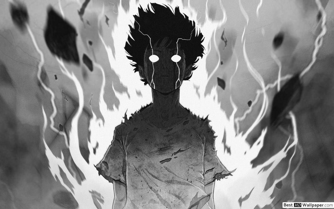 1280x800 Mob Psycho 100 Kageyama 100% Rage HD wallpaper download