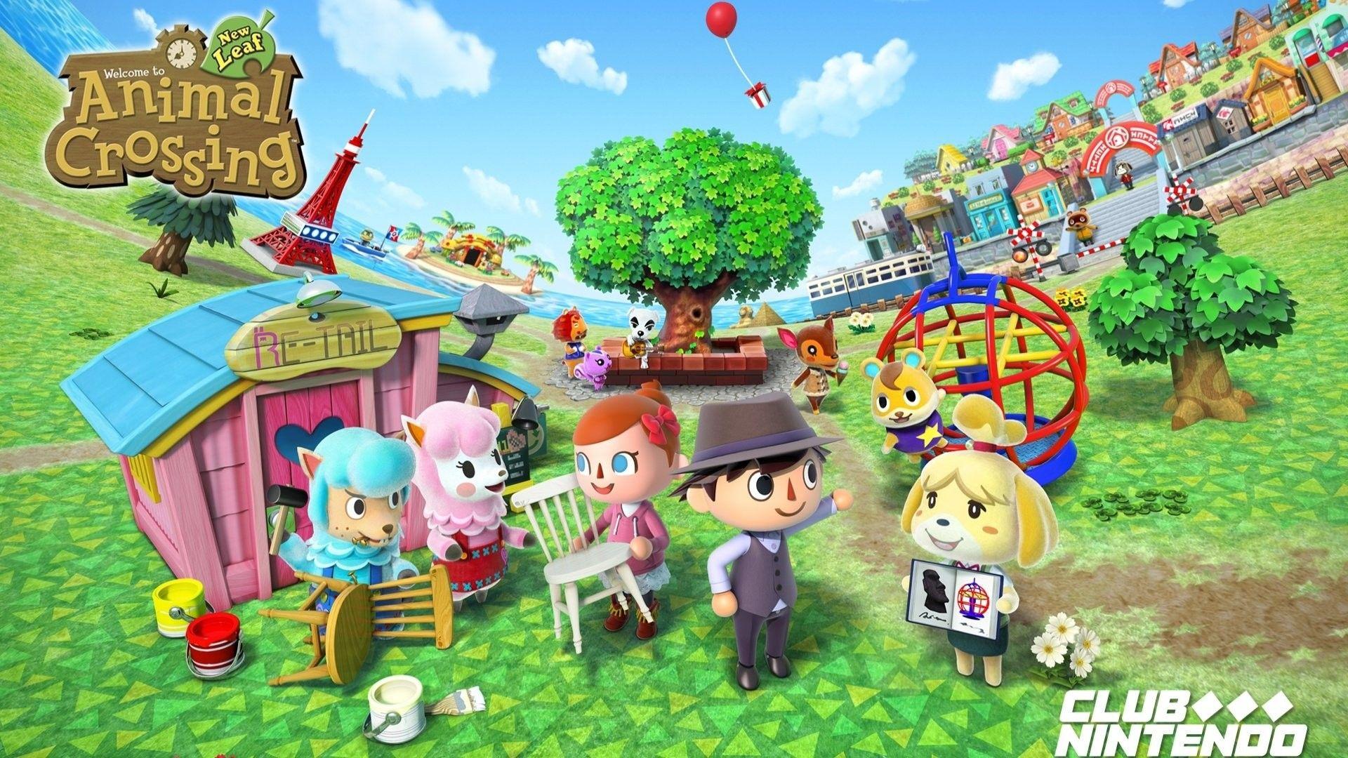 1920x1080 Animal Crossing Wallpaper