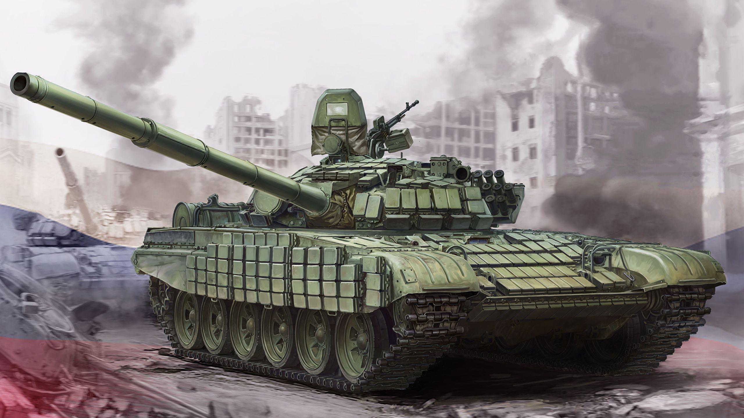 2560x1440 Desktop Wallpaper Military Tanks T 72 T 72B1 Painting Art 2560x1440
