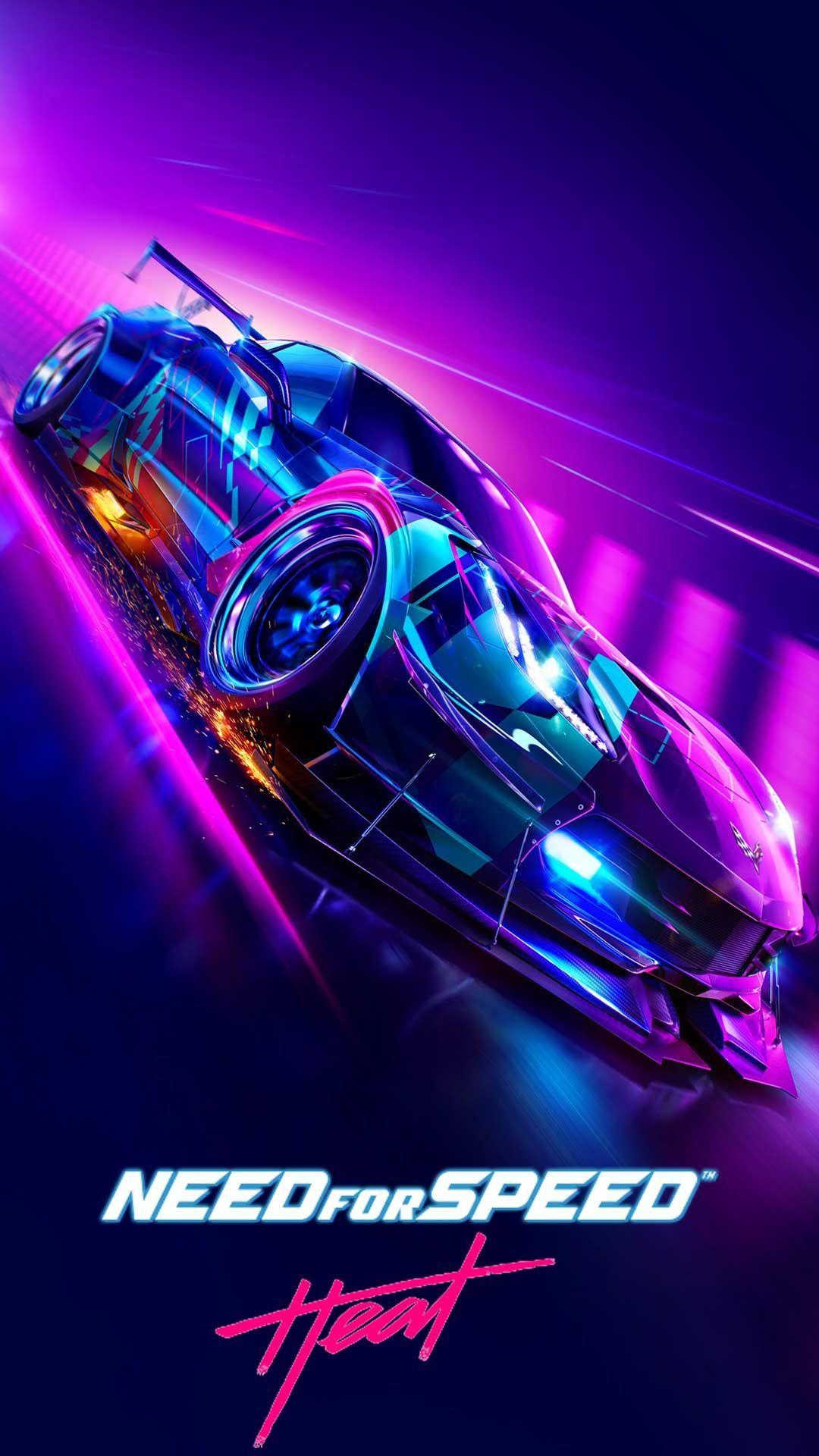 1080x1920 Need for speed heat wallpaper HD phone background Cars Poster art on iPhone android lock screen. Need for speed cars, Need for speed, Car posters