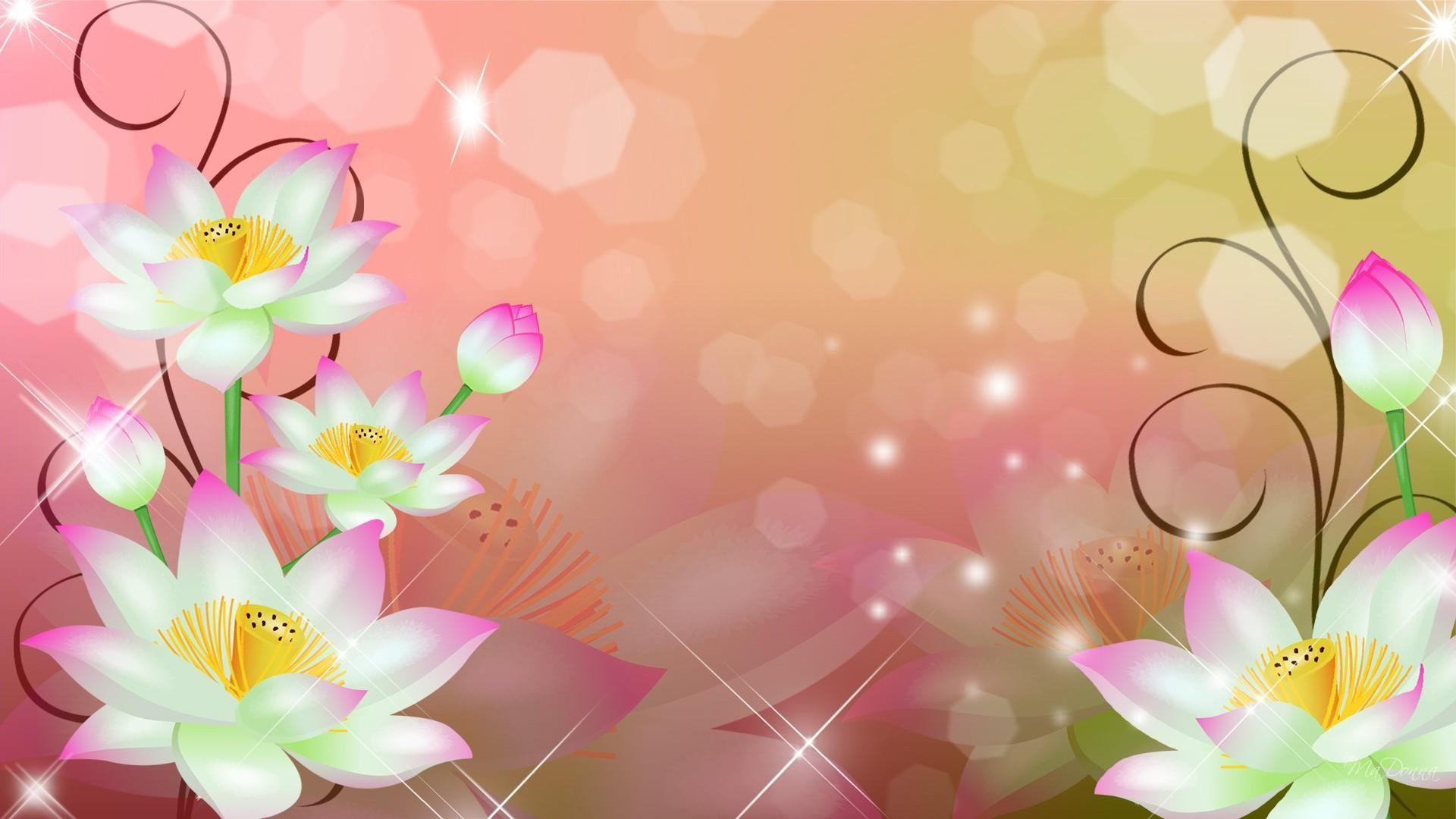 1920x1080 Floral Abstract Wallpaper