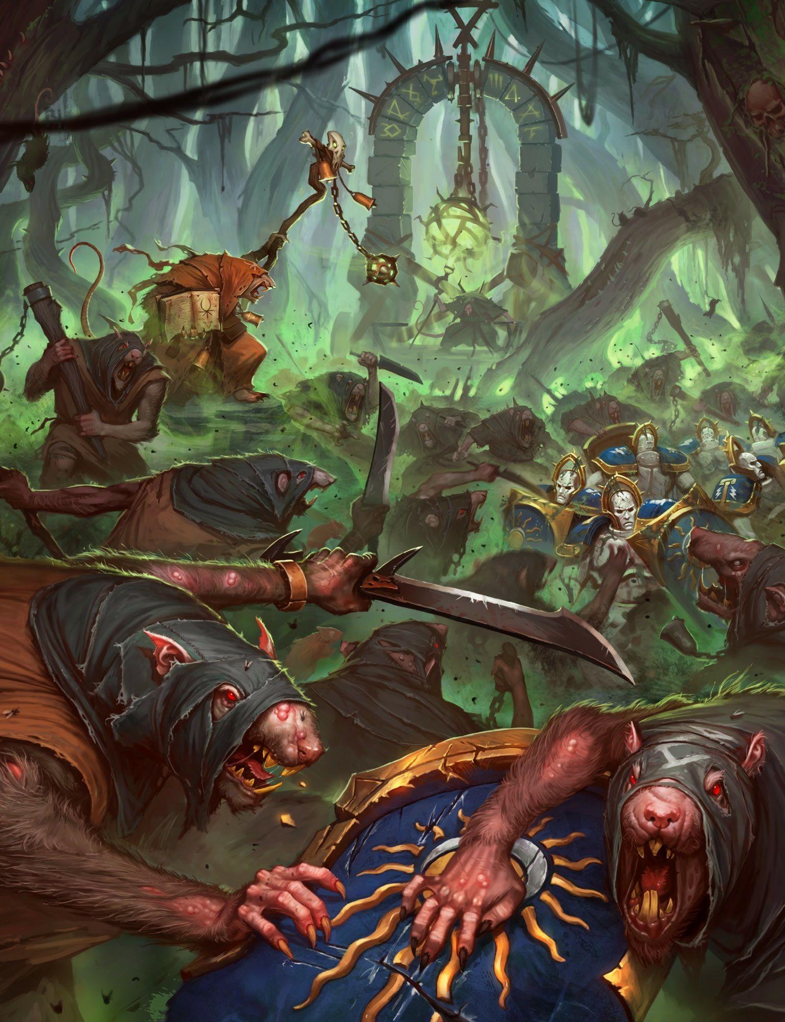 1536x2000 Hallowed Knights vs The Skaven. Warhammer fantasy roleplay, Warhammer skaven, Warhammer fantasy