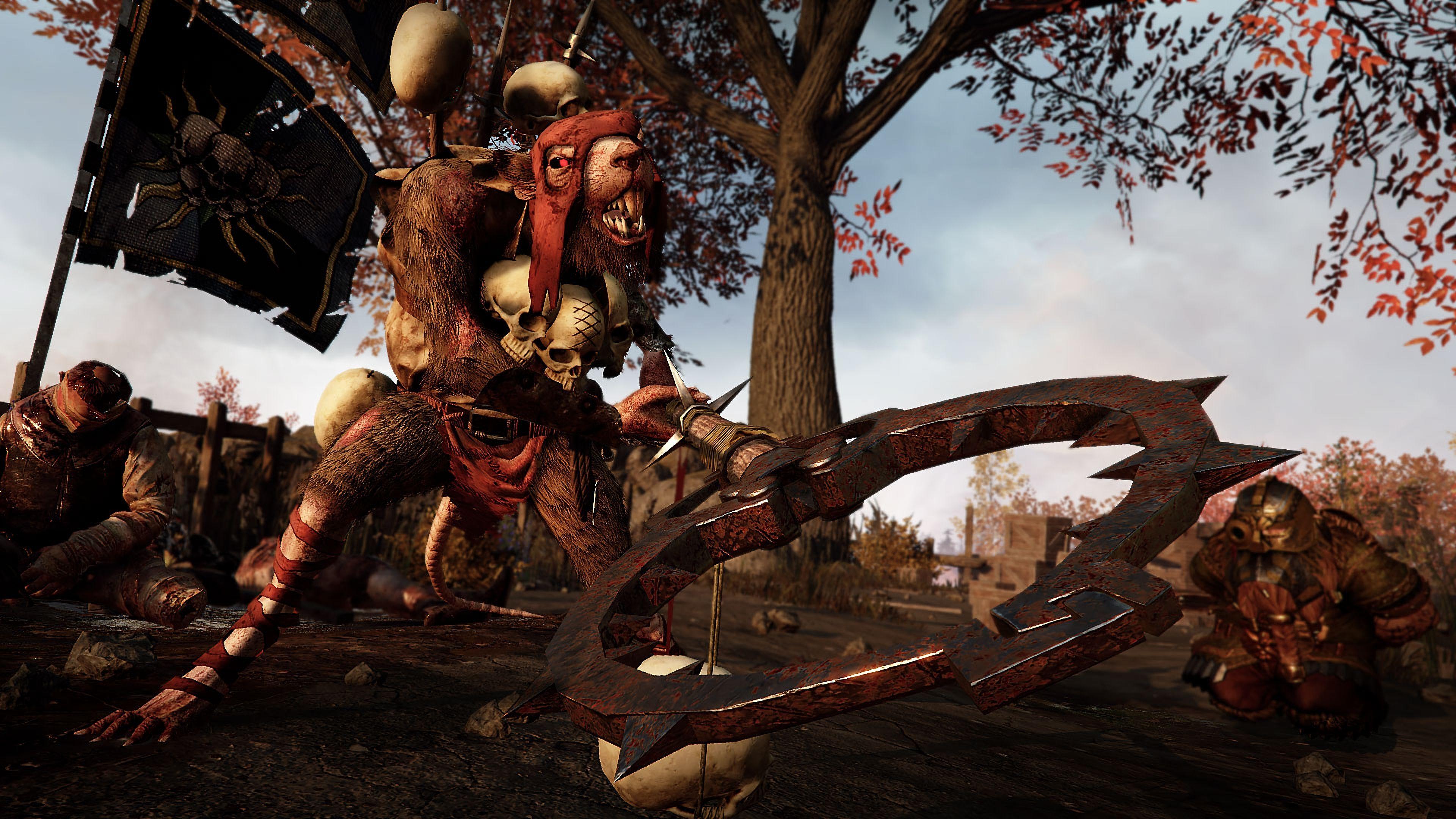 3840x2160 Warhammer Vermintide 2 Skaven Packmaster 4K