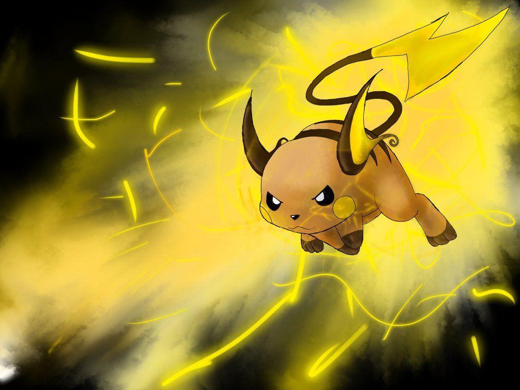 1024x768 Raichu Wallpaper