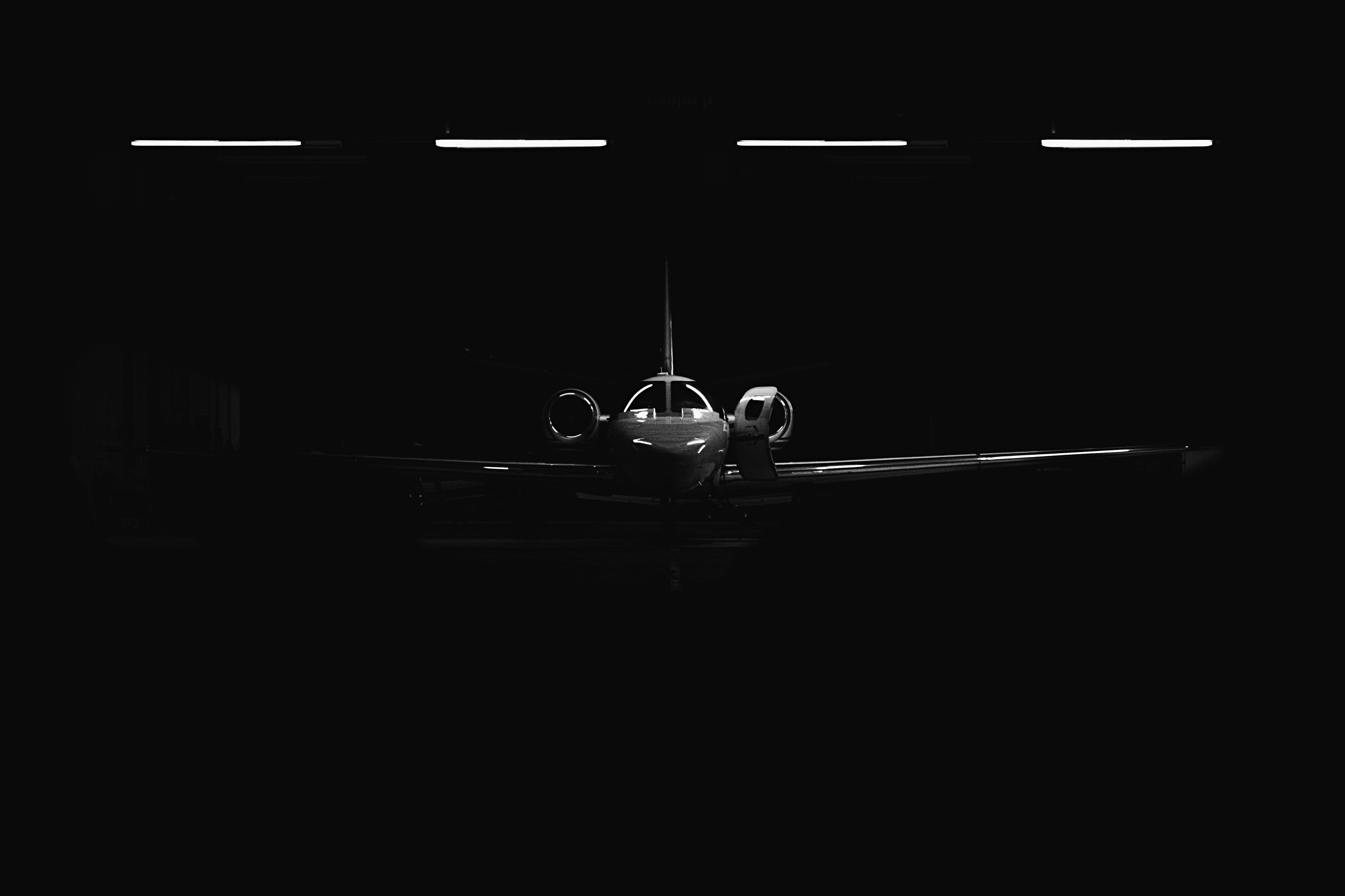 Black And White Airplane Wallpapers - Top Free Black And White Airplane
