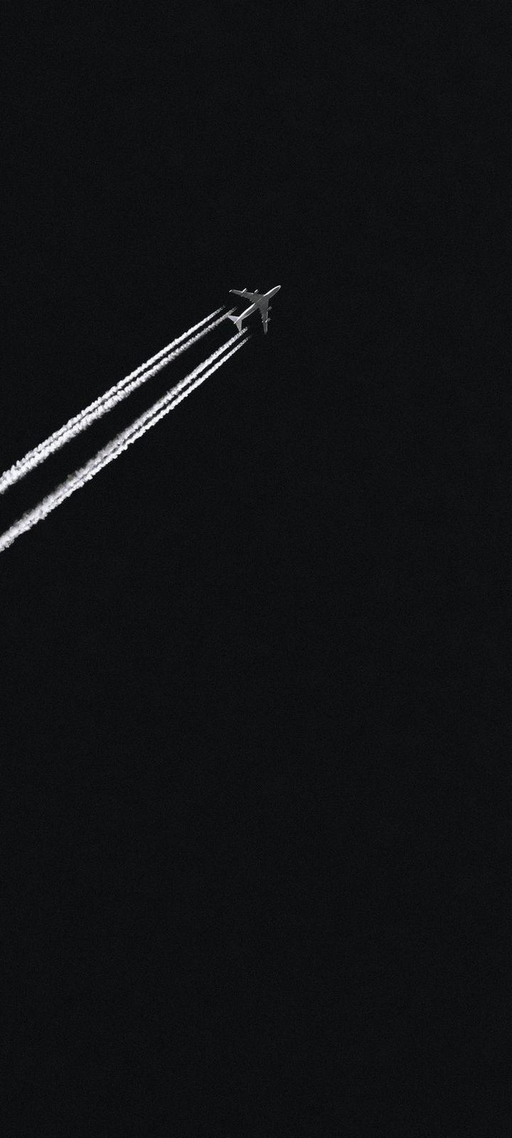 720x1600 Airplane Wallpaper