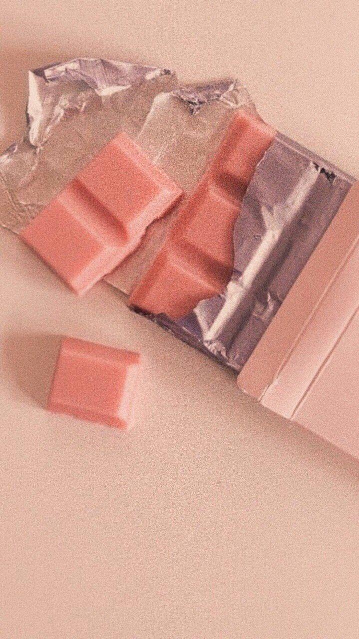 719x1280 #coloroftheyear #livingcoral #pantone #aesthetic #food #choclolate. Pastel pink aesthetic, Pink aesthetic, Peach aesthetic