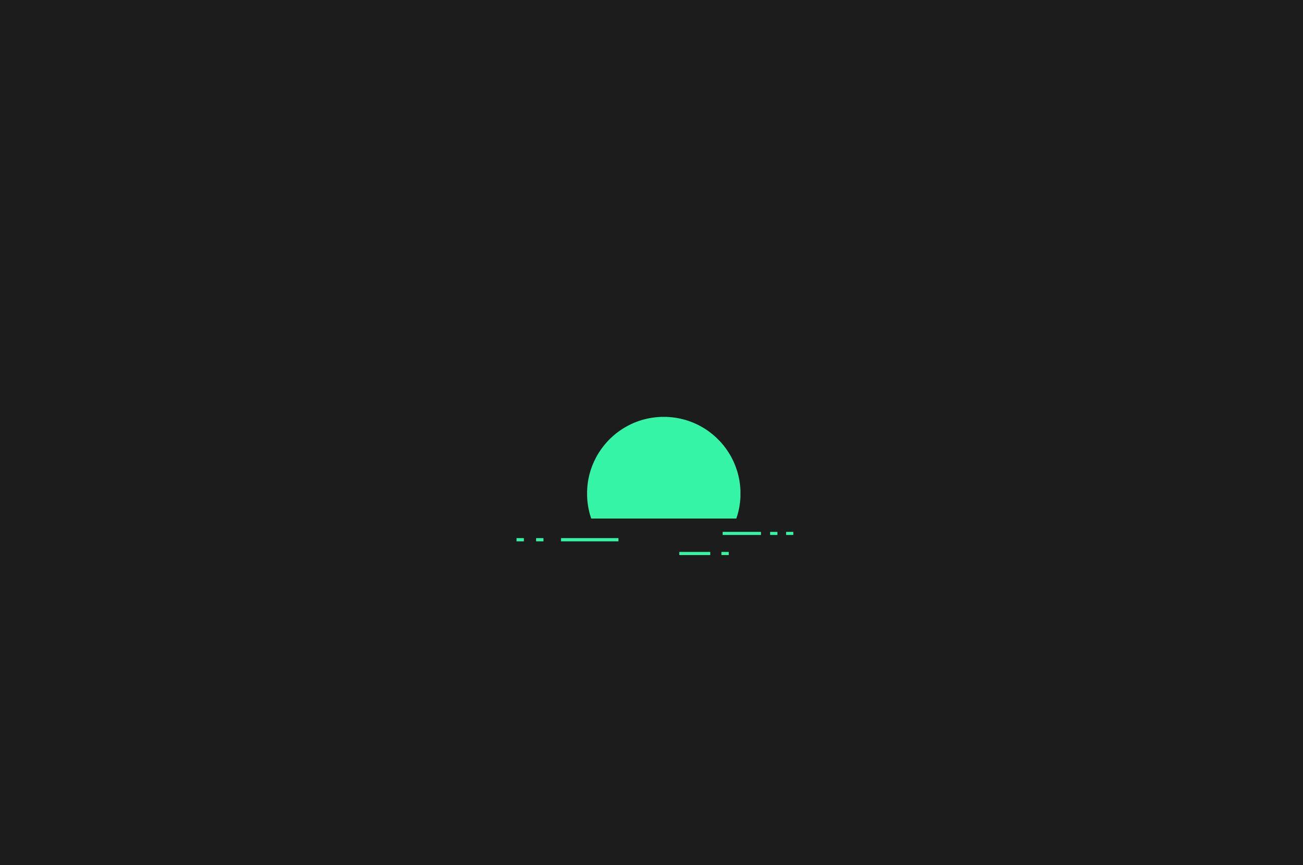2560x1700 Minimalism Green Sunset Chromebook Pixel HD 4k Wallpaper, Image, Background, Photo and Picture