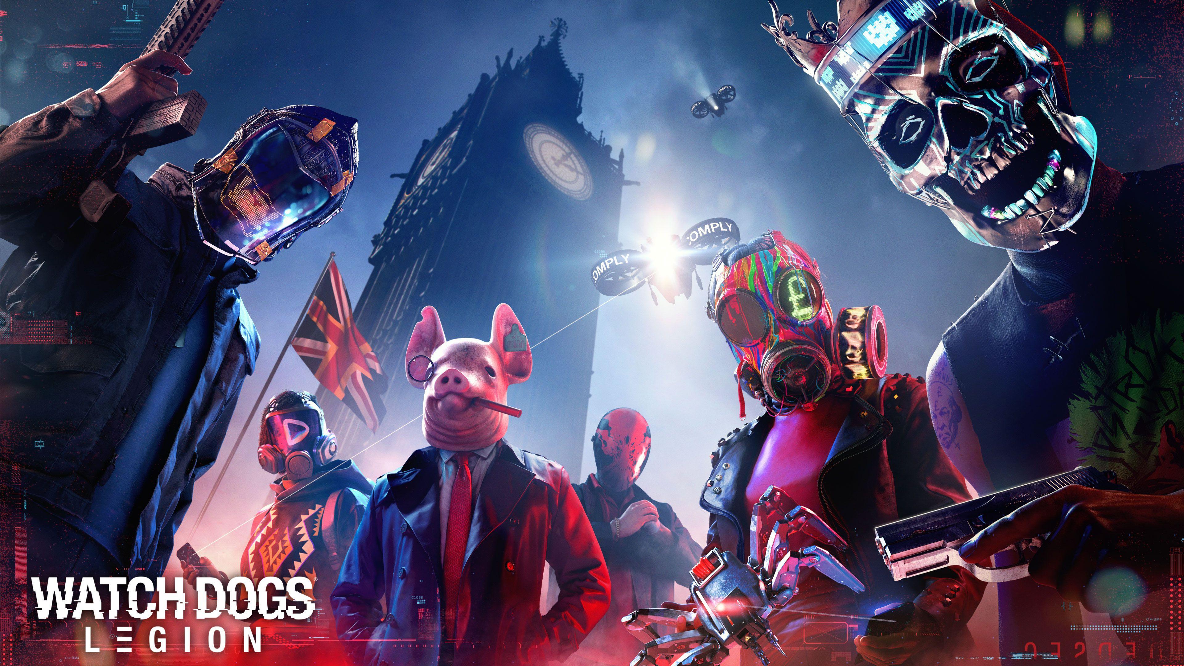 3840x2160 Watch Dogs: Legion Wallpaper in Ultra HDK
